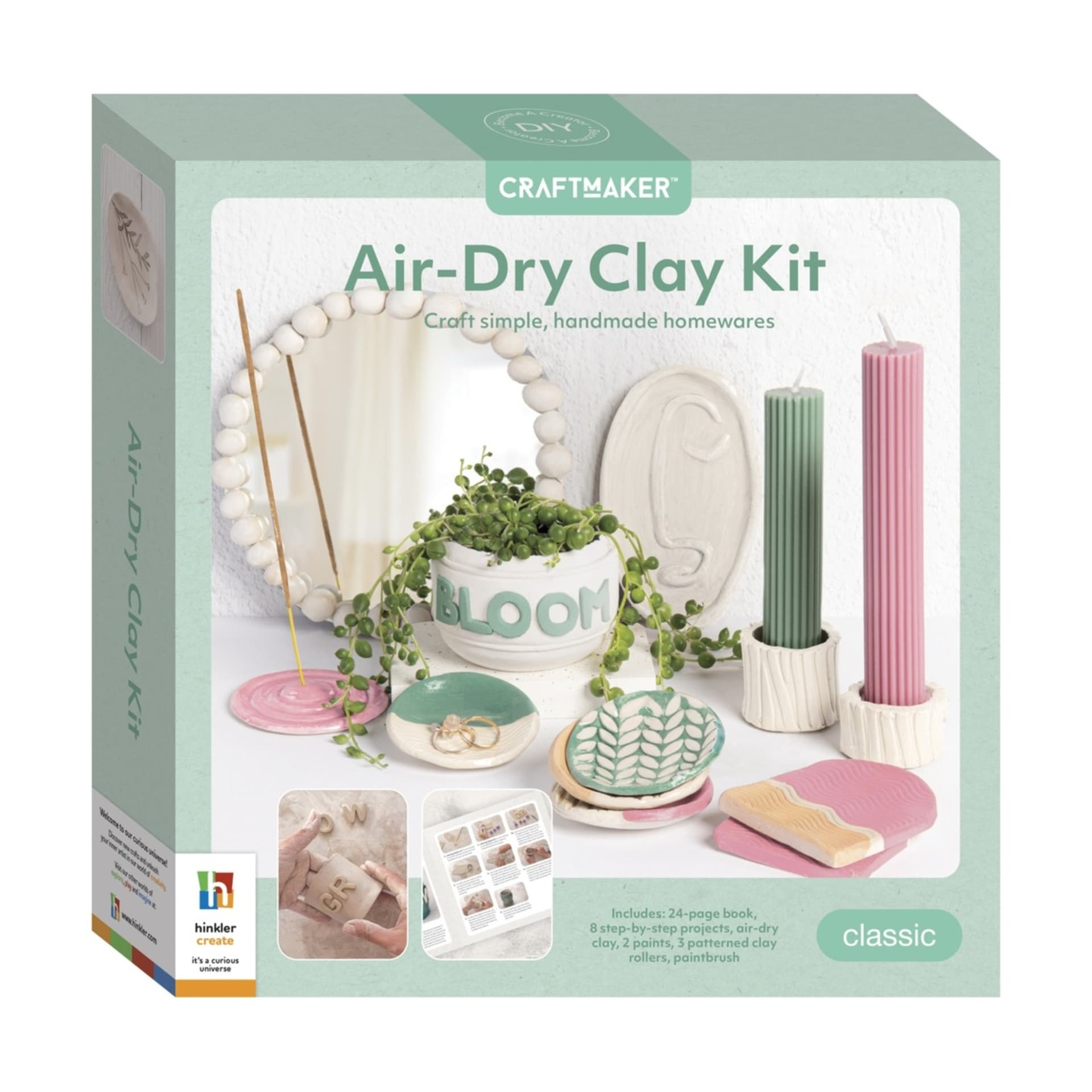 Craft Maker AirDry Clay Kit Kmart NZ