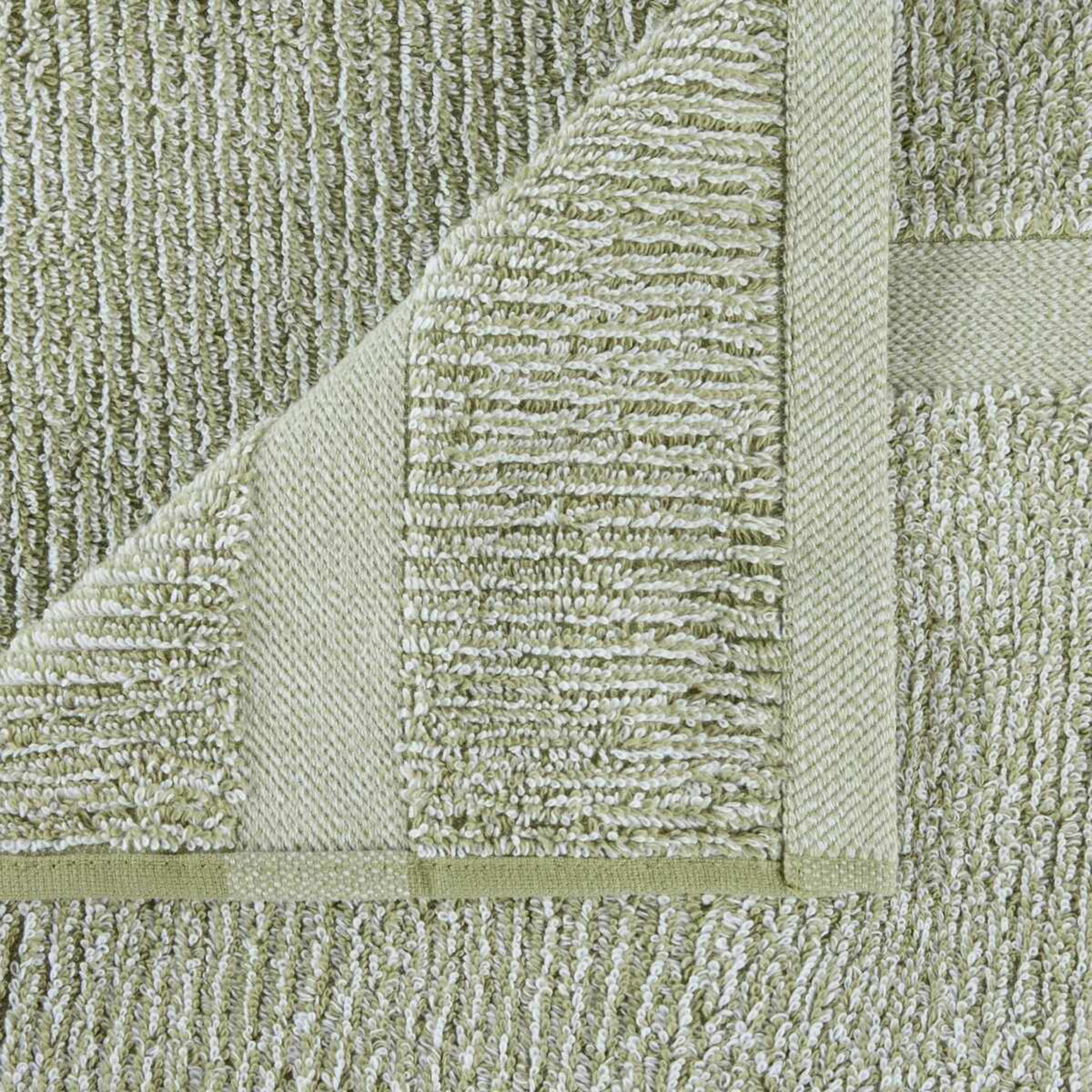 2 Cotton Austin Mega Towel - Sage, 2 of 5