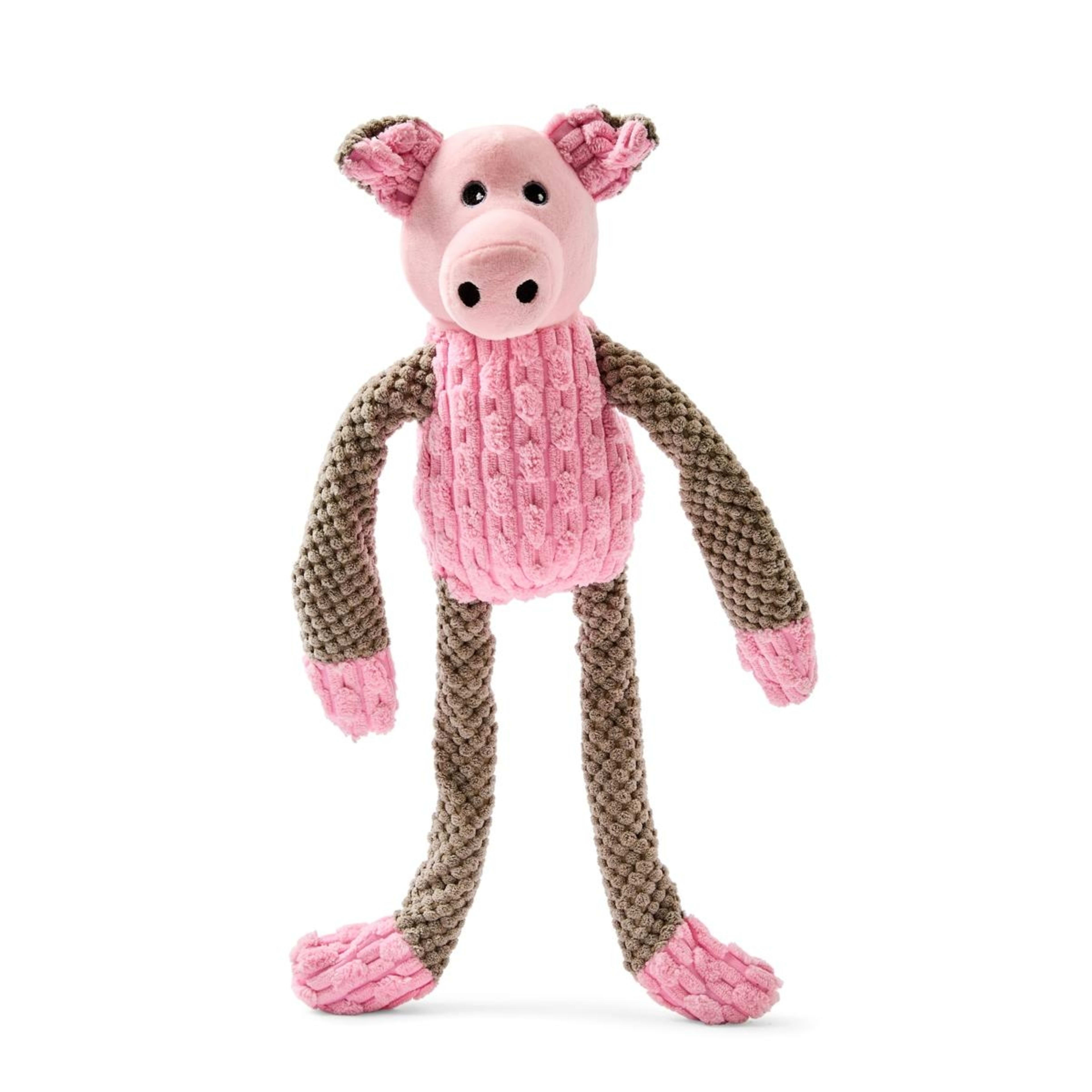 2 Pet Plush Floppy Knots - Pig, 2 of 8