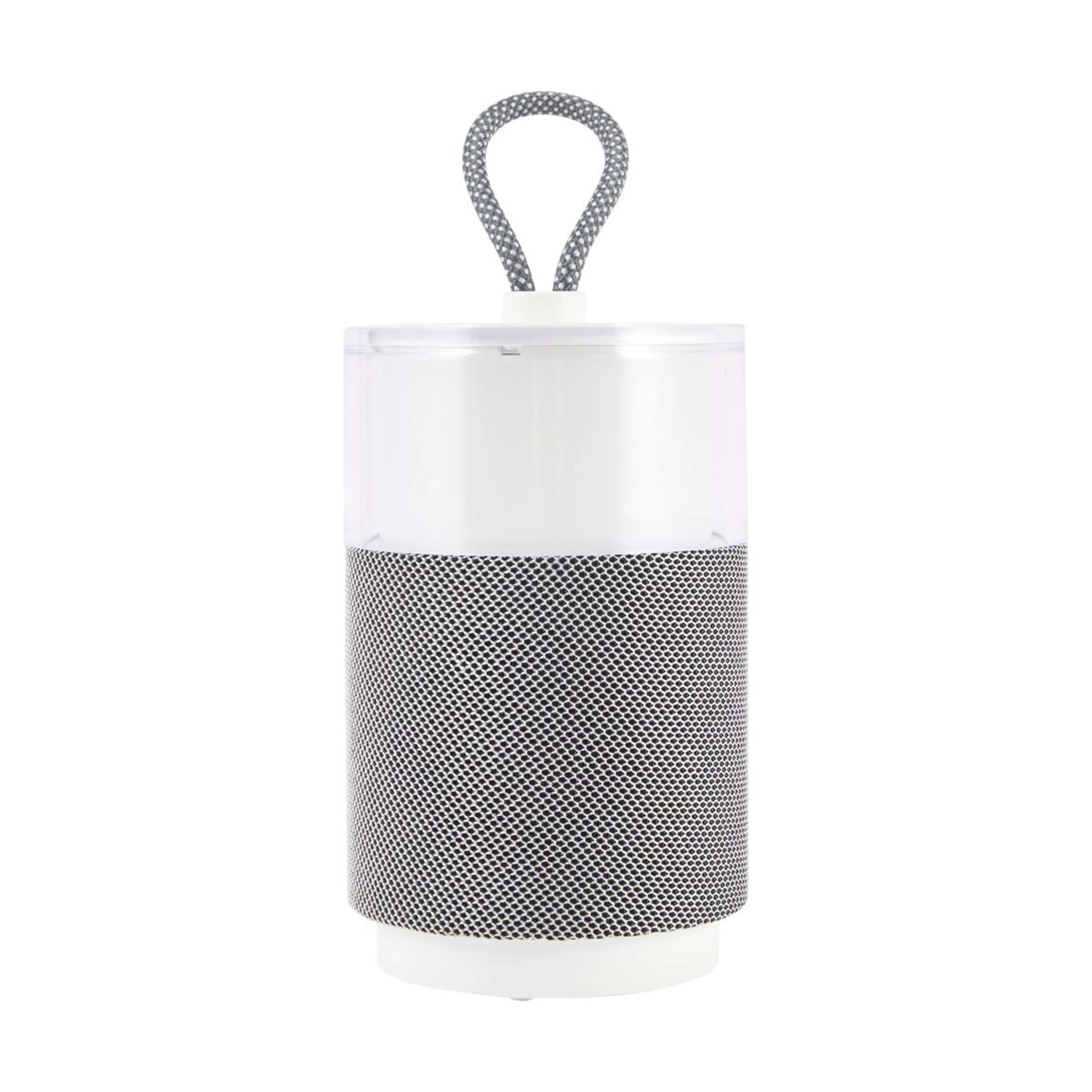 3 Karaoke Speaker with Voice Modifying Microphone - White, 3 of 9