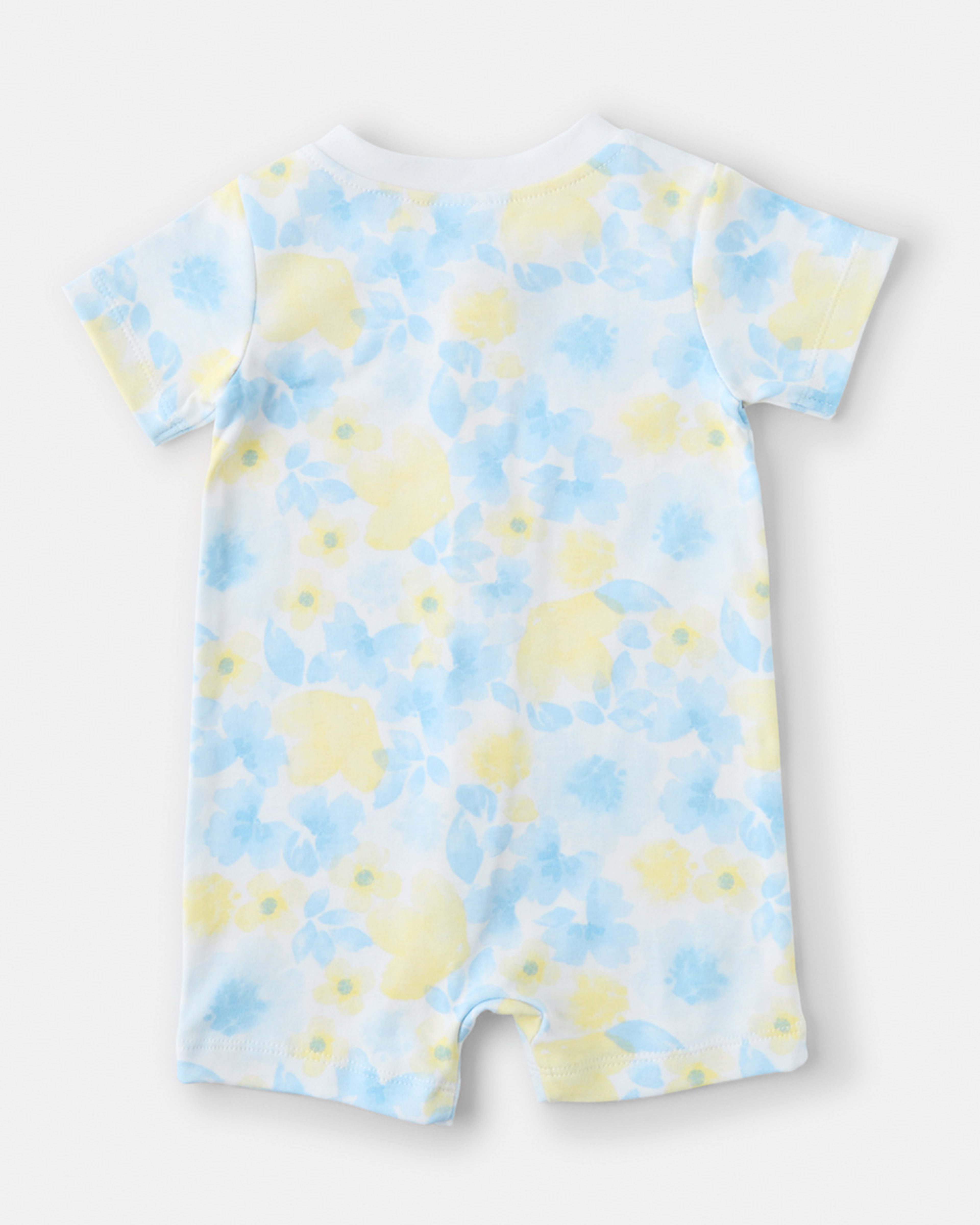2 Zip Romper Floralblue, 2 of 3