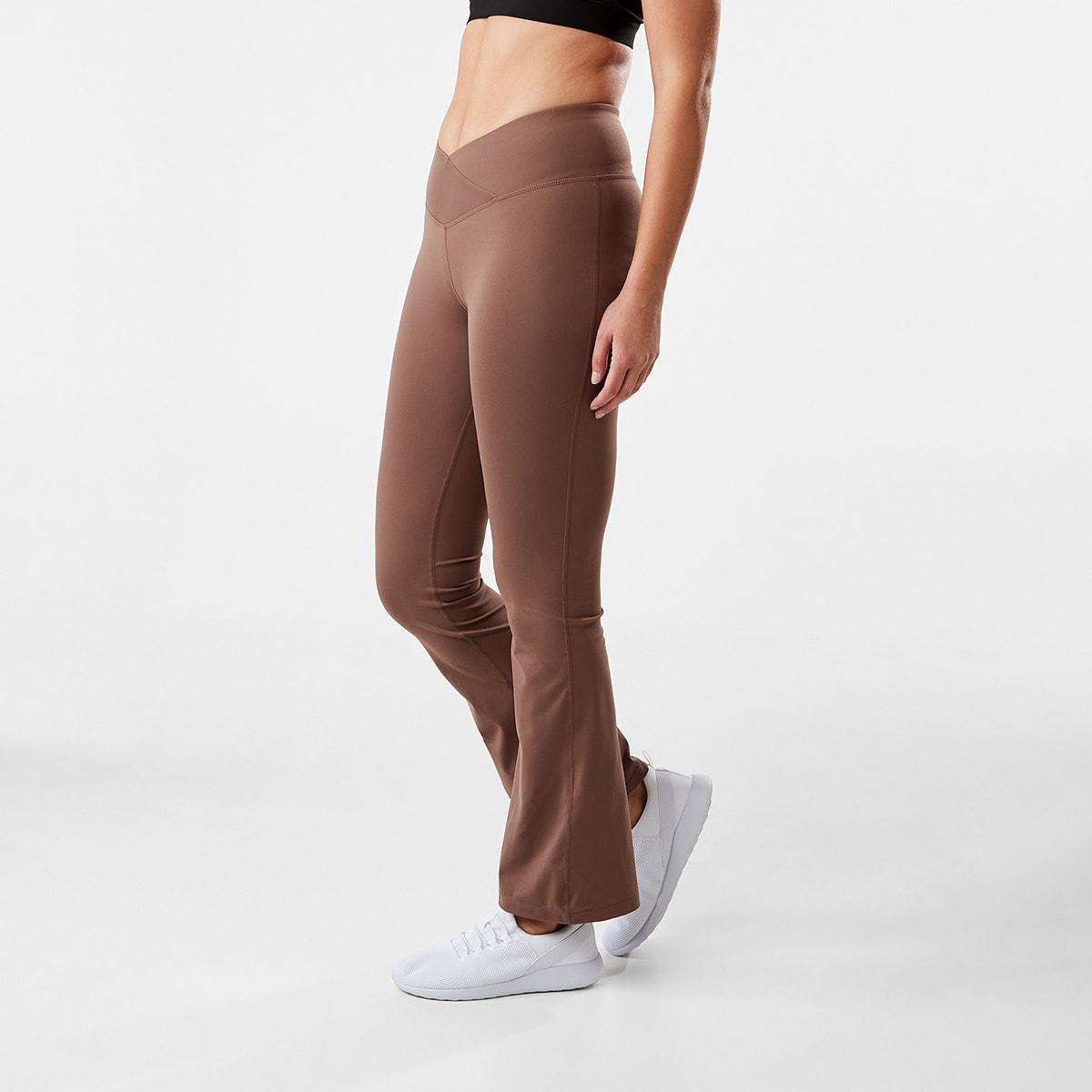 Active Womens Kick Flare Studio Leggings Kmart