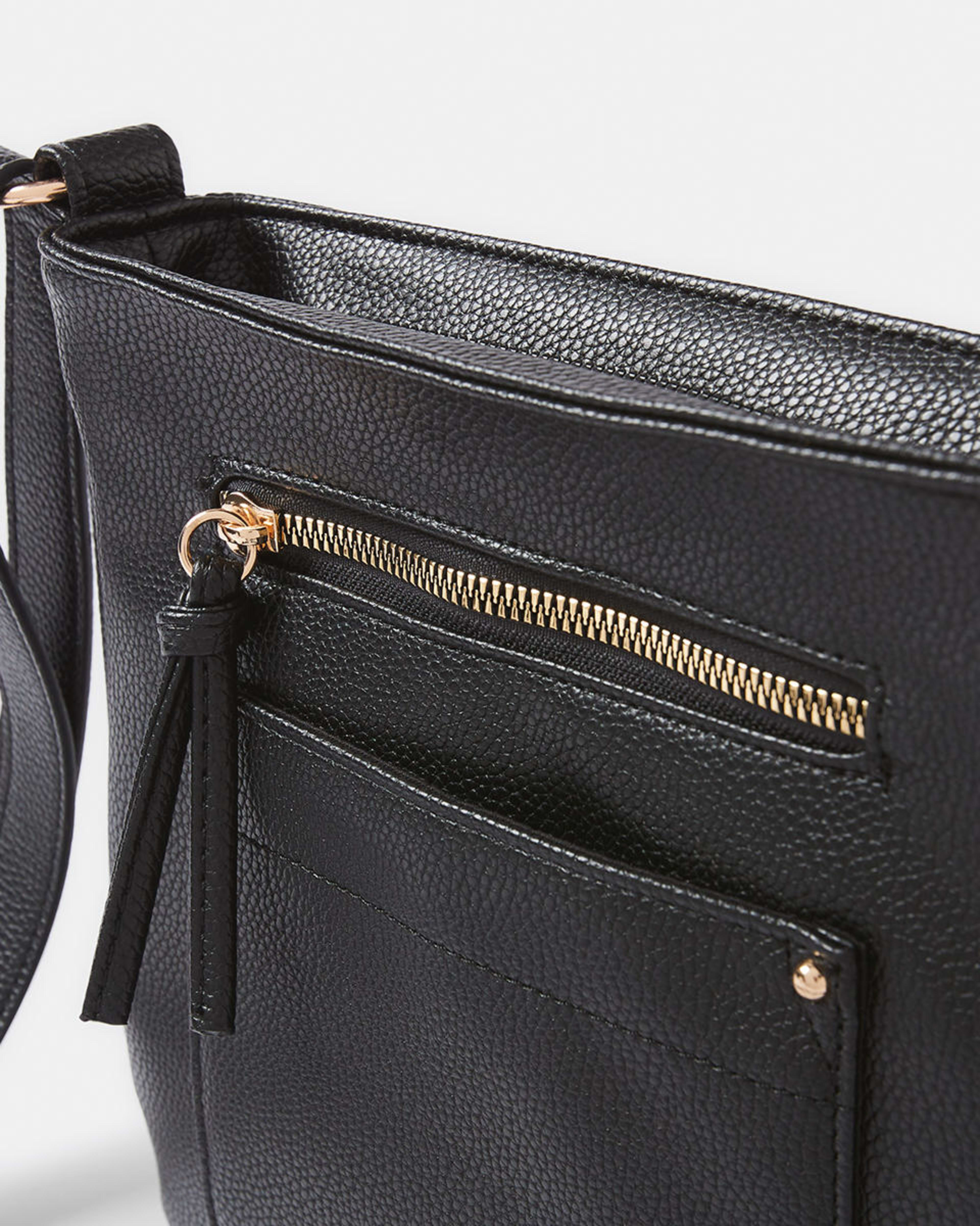 4 Butter Crossbody Bag BLACK, 4 of 6