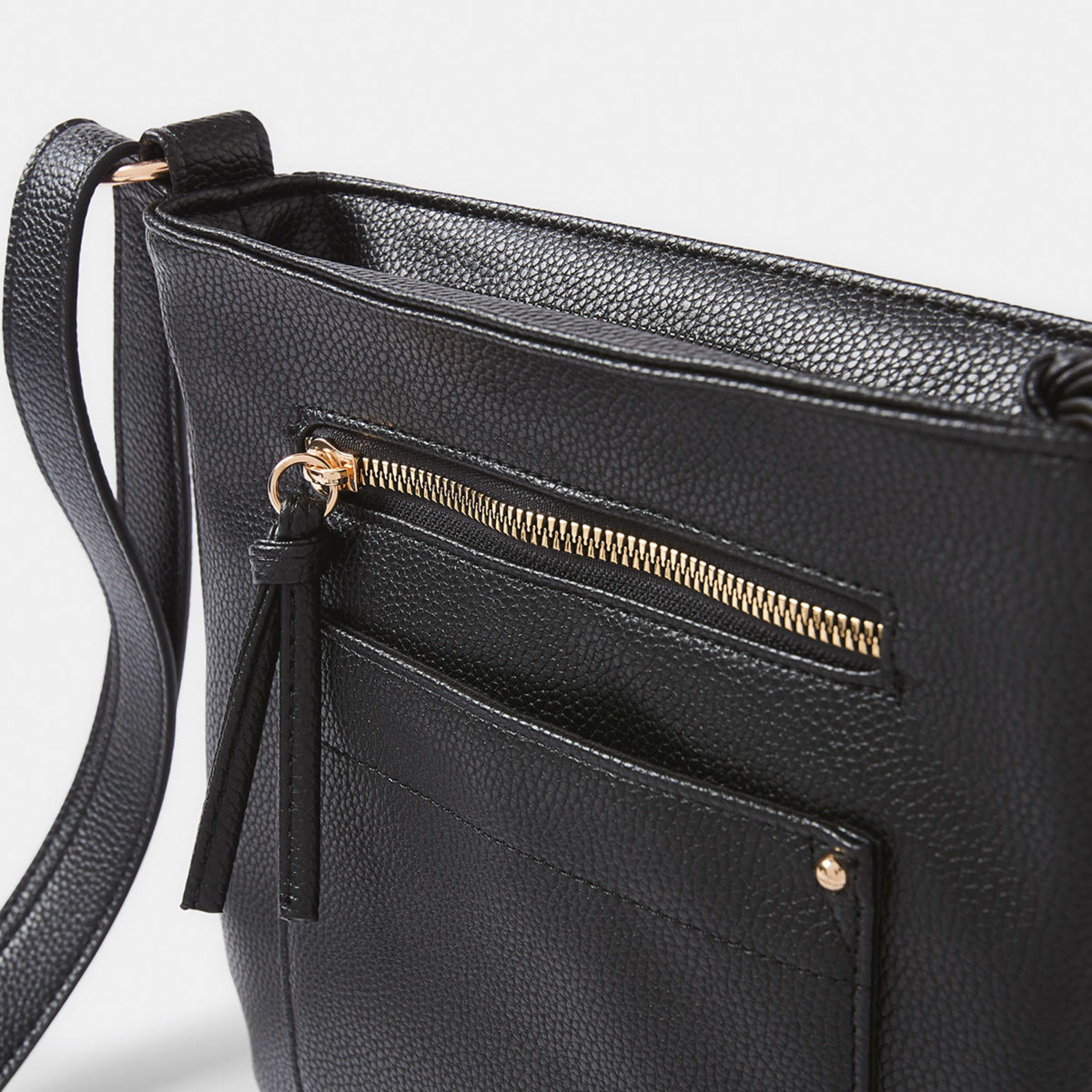 4 Butter Crossbody Bag Black, 4 of 6