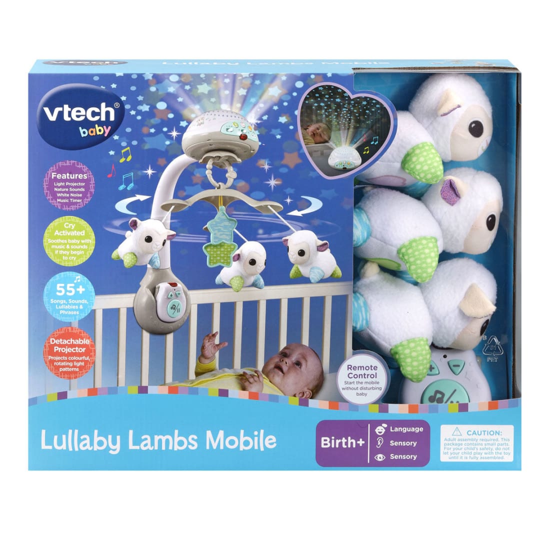 VTech Baby Lullaby Lambs Mobile Kmart