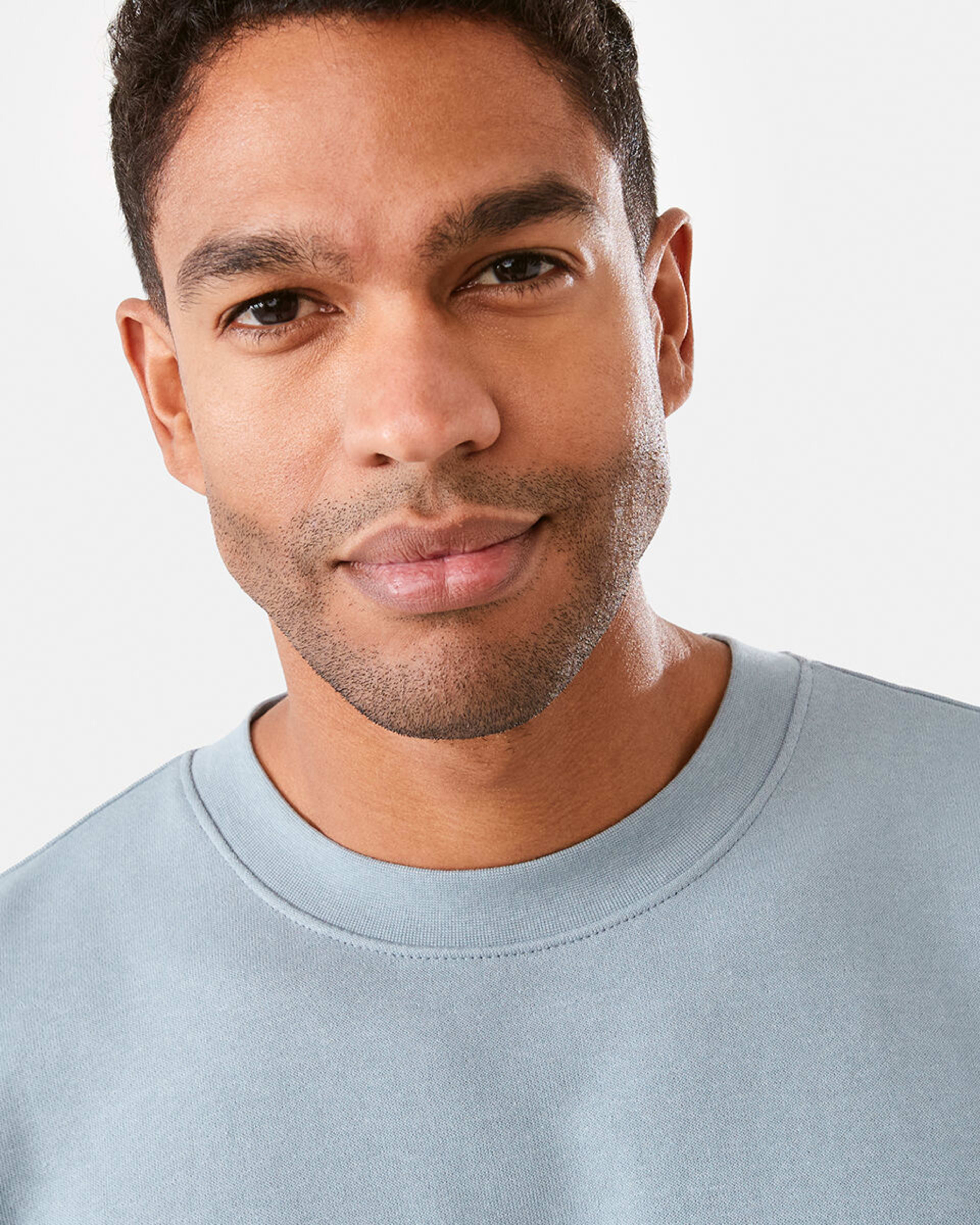 4 Active Men Terry Crew Neck Top Nickelgrey, 4 of 7