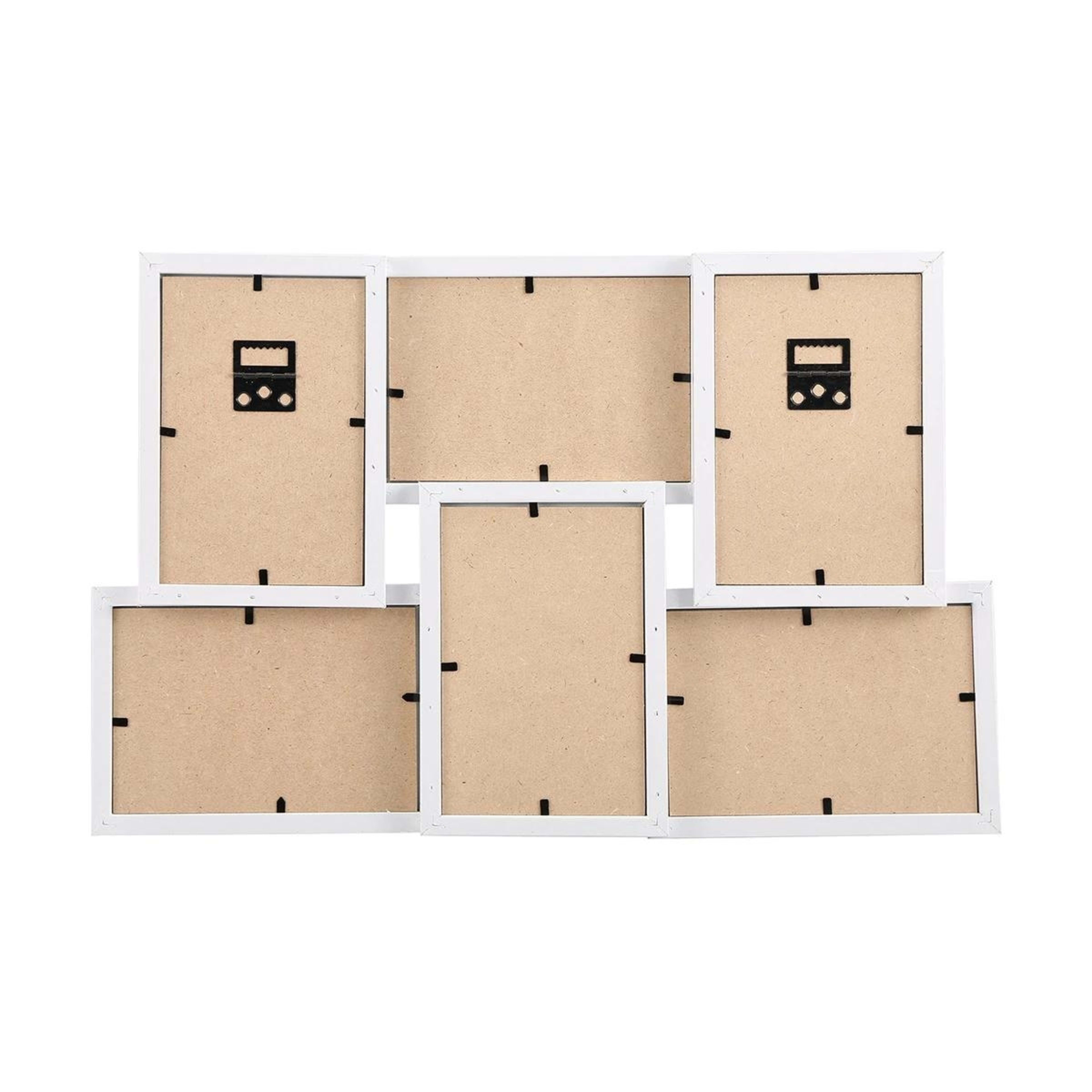 2 Frame 4in. x 6in. Collage Cluster White, 2 of 2