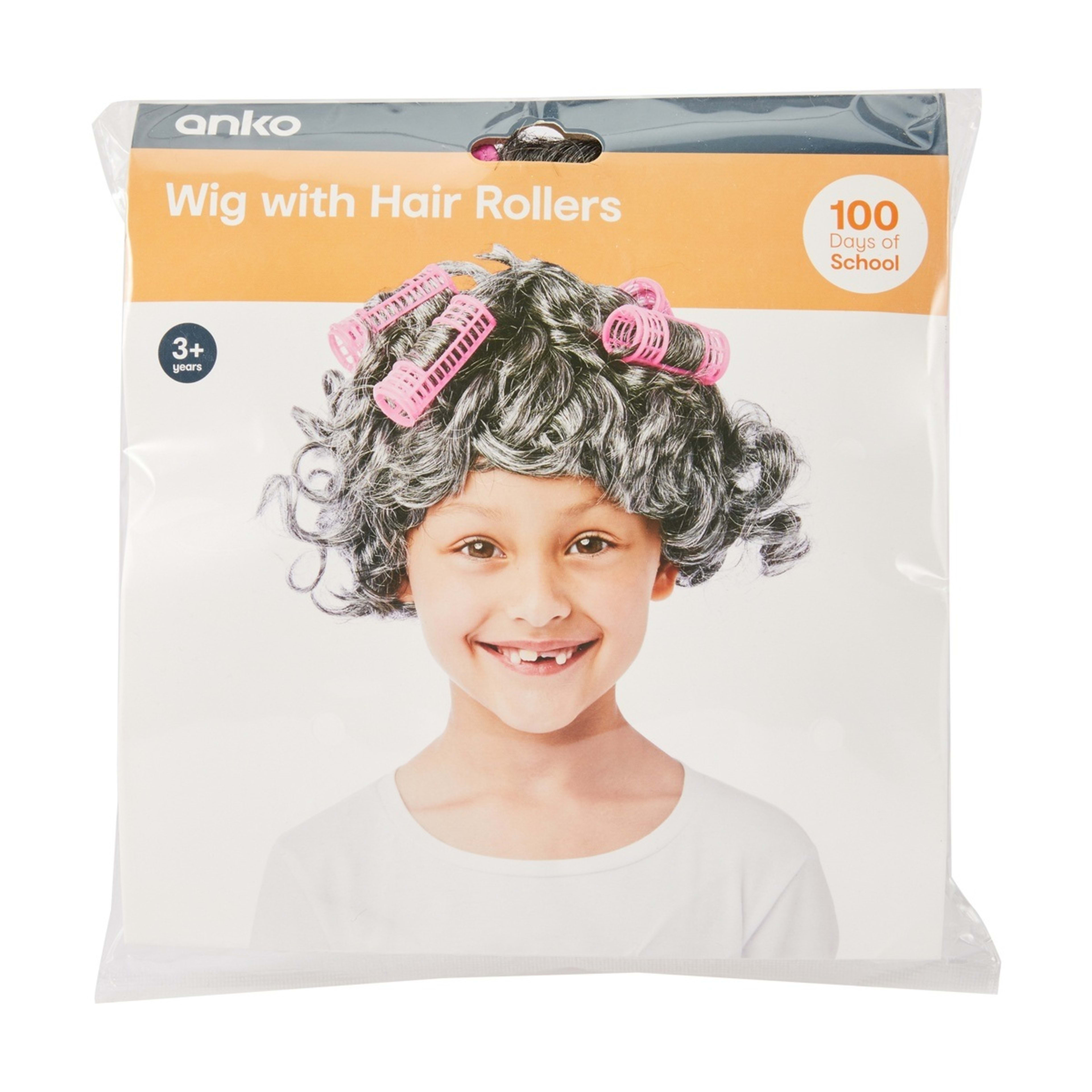 4 Wig with Hair Rollers - Ages 3+, 4 of 4