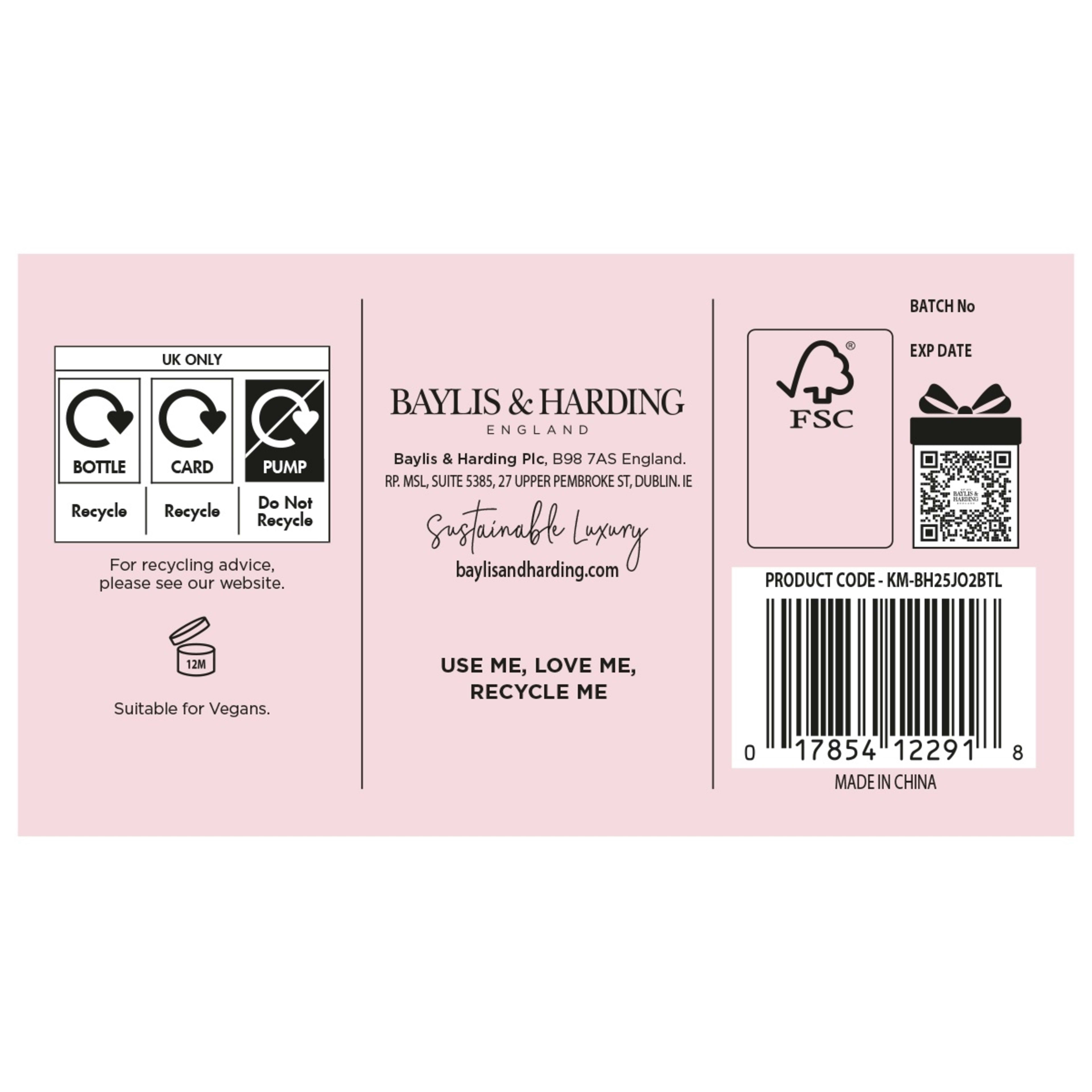 3 Baylis & Harding Signature Collection Luxury Hand Care Set - Jojoba, Vanilla and Almond Oil, 3 of 4