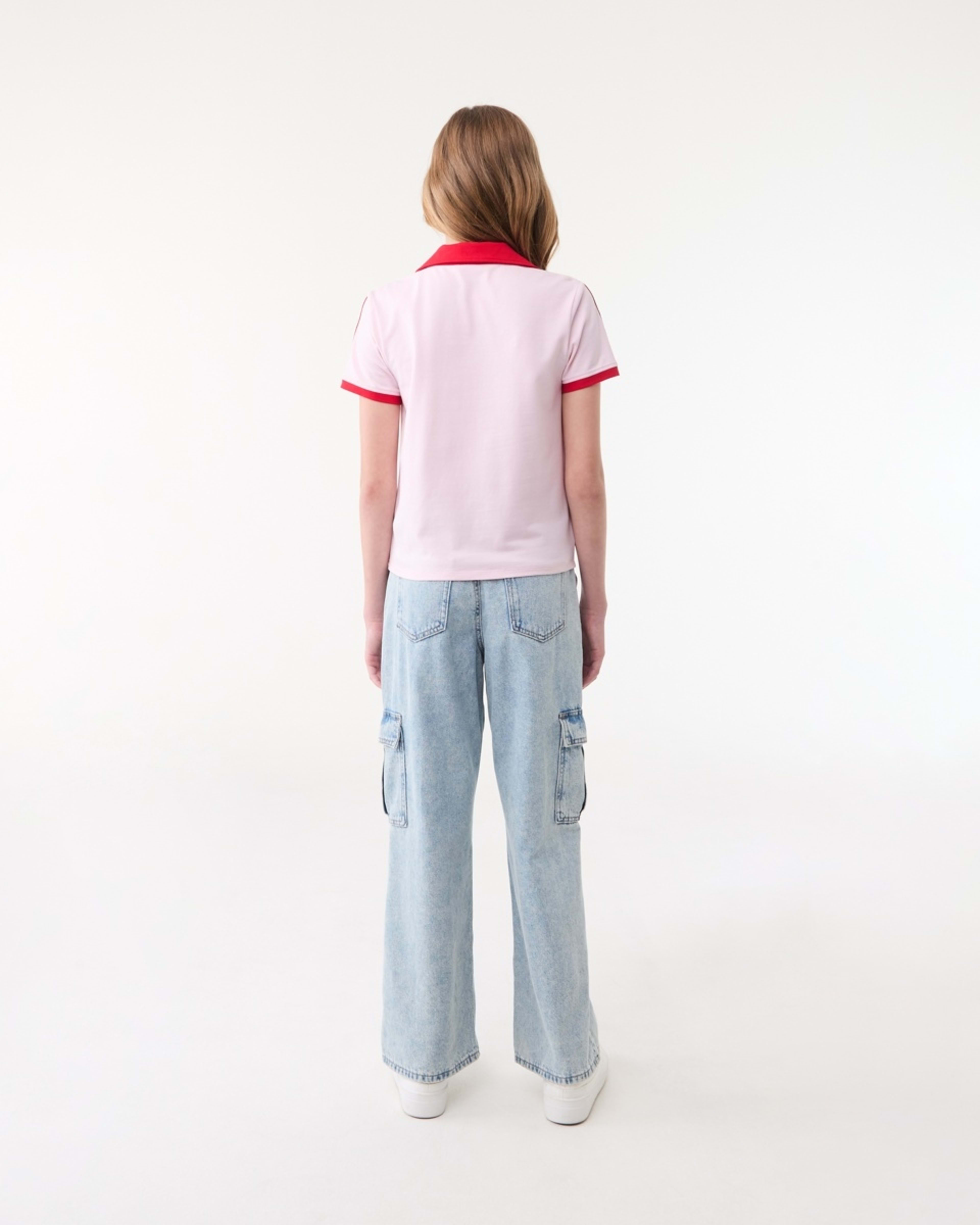 6 Polo T-shirt RED CHERRY HEART, 6 of 6