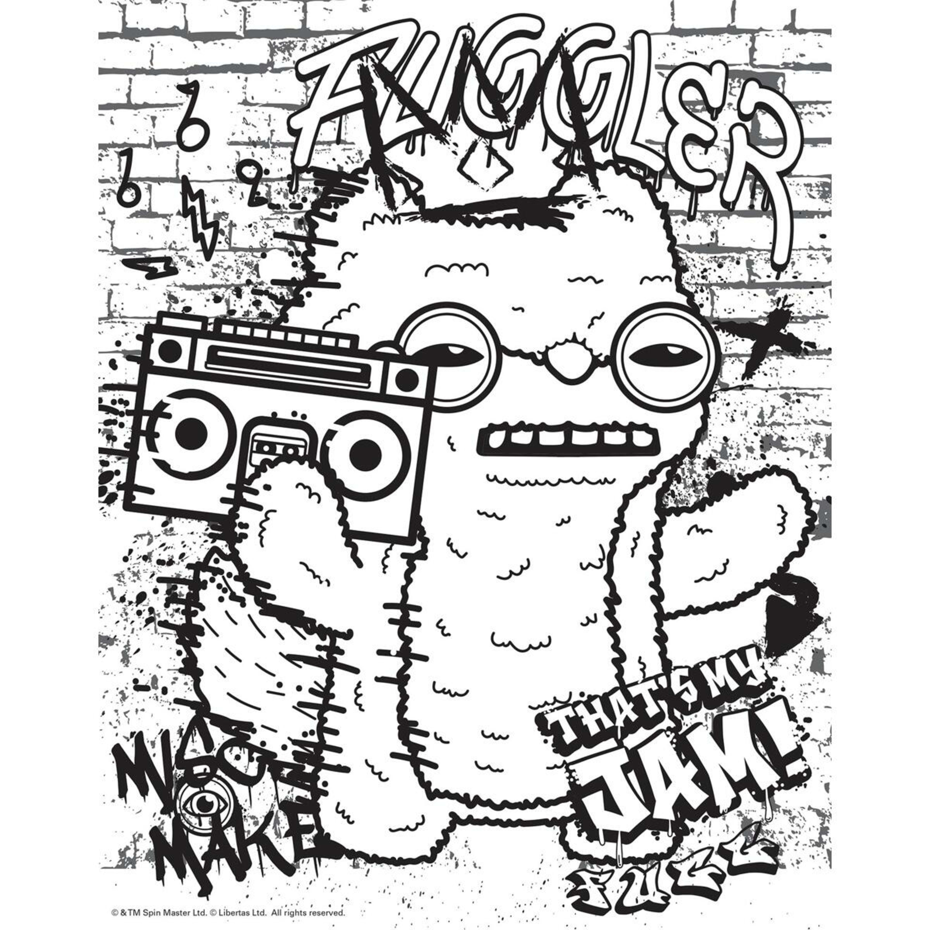 3 Fuggler Funny Ugly Monster: Fugg Life Gallery Wall Art - Book, 3 of 3