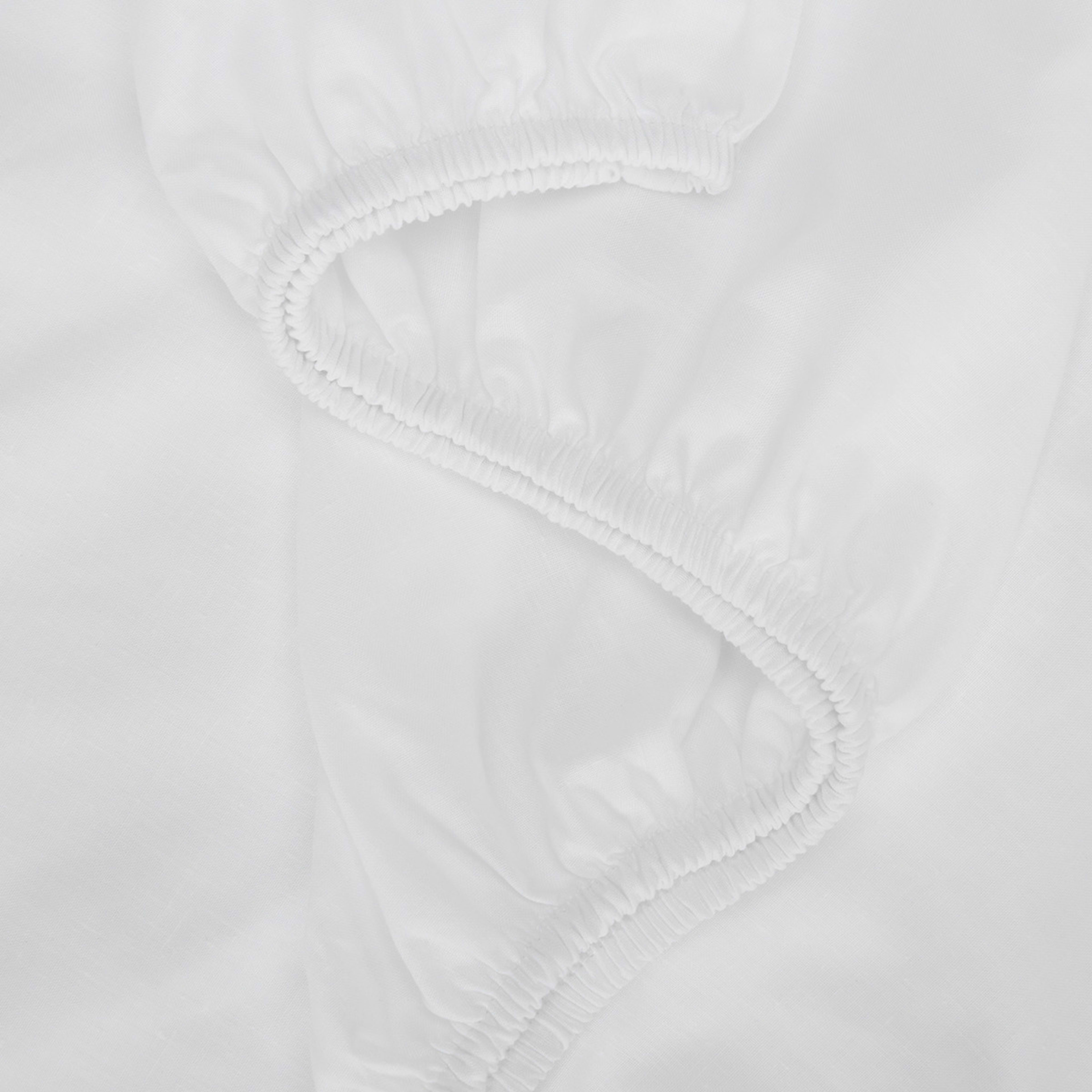 3 180 Thread Count Sheet Set - King Single Bed, White, 3 of 7