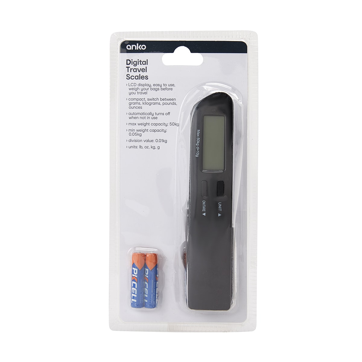 Digital Travel Scales Kmart NZ