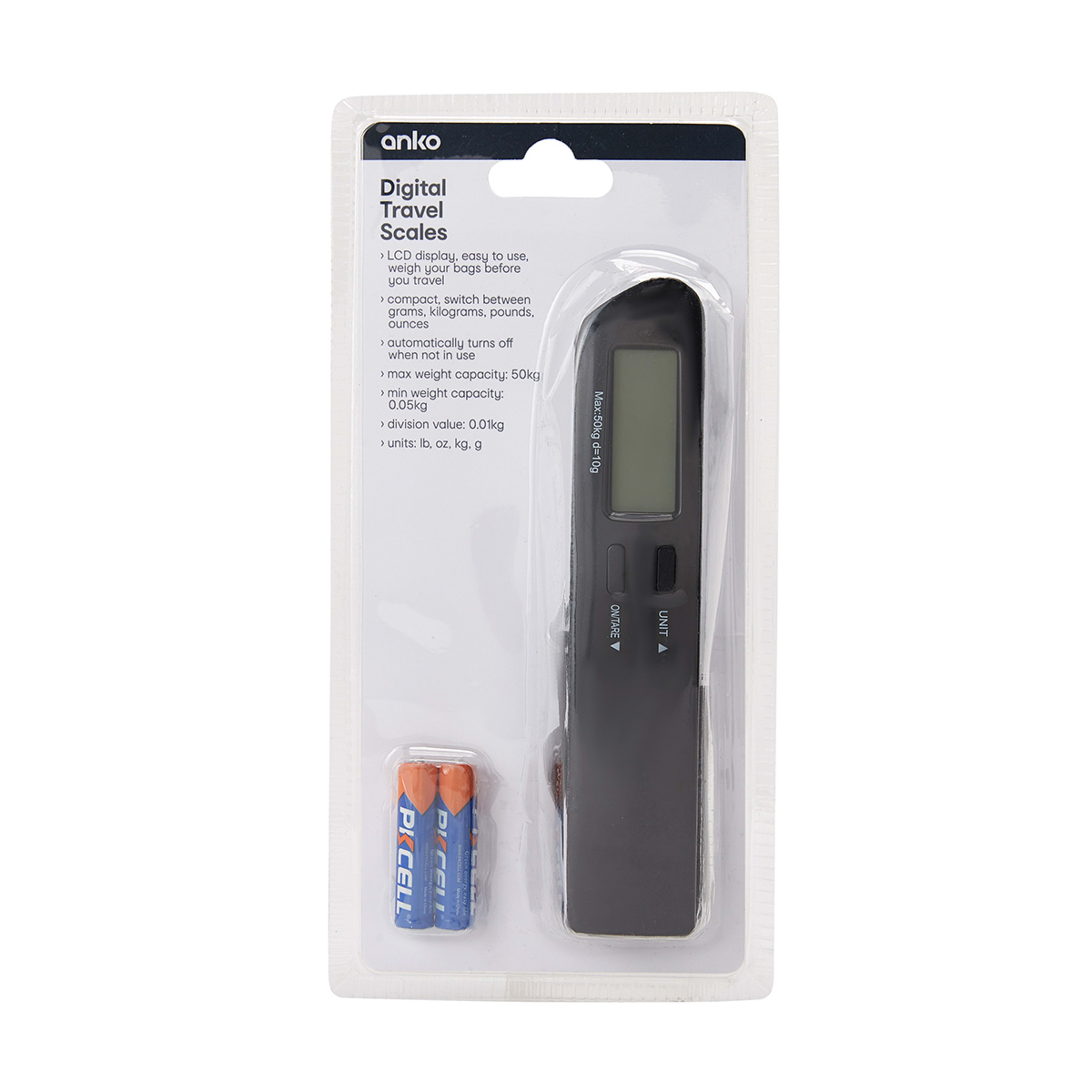 8 Digital Travel Scales, 8 of 8