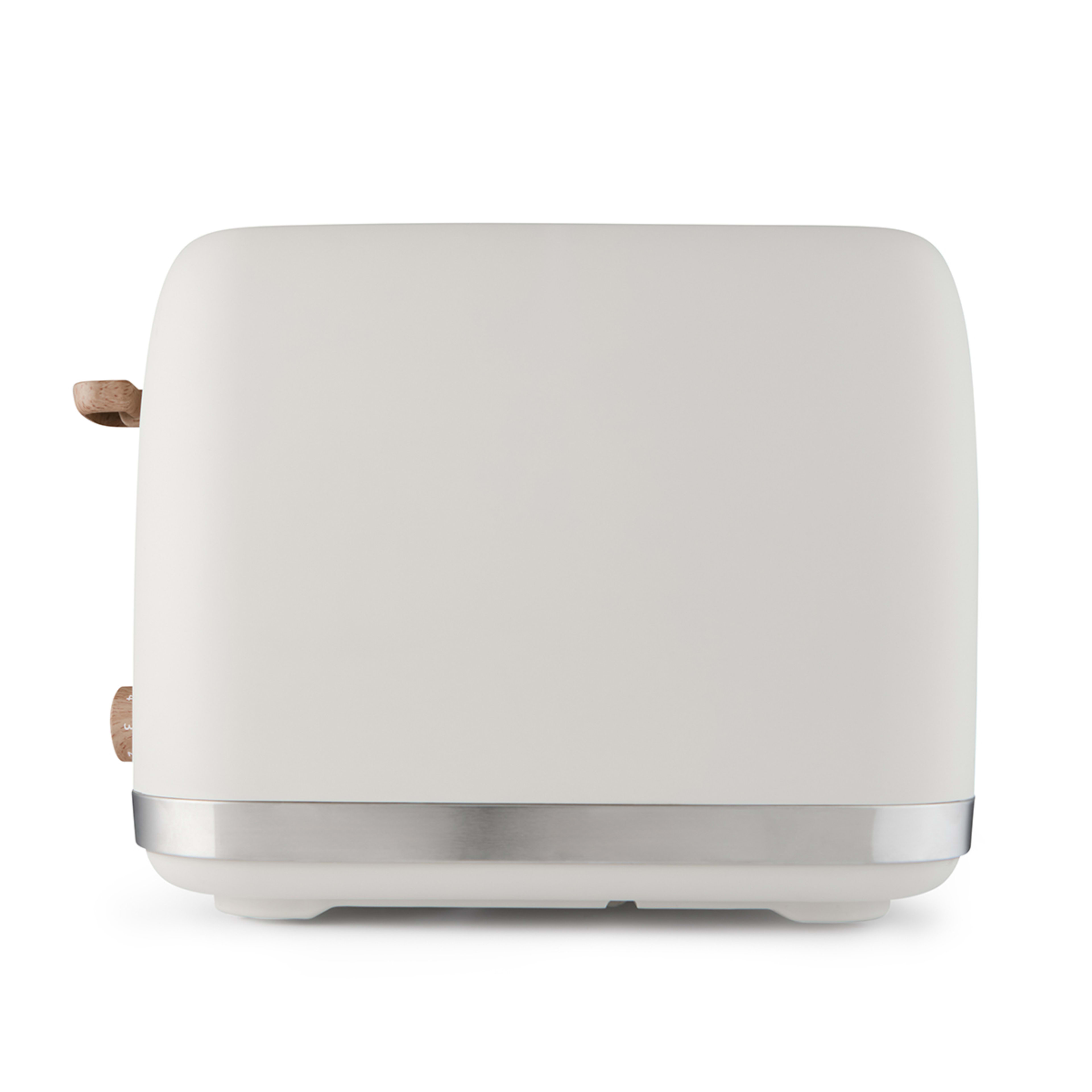 4 4 Slice Toaster - Off White, 4 of 8