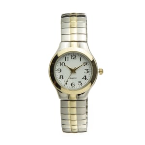 Classic Watch - Silver & Gold Look - Kmart