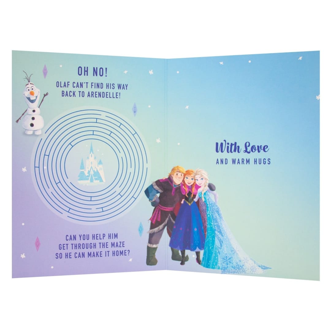 Sister Card Frozen with Elsa & Anna Kmart NZ