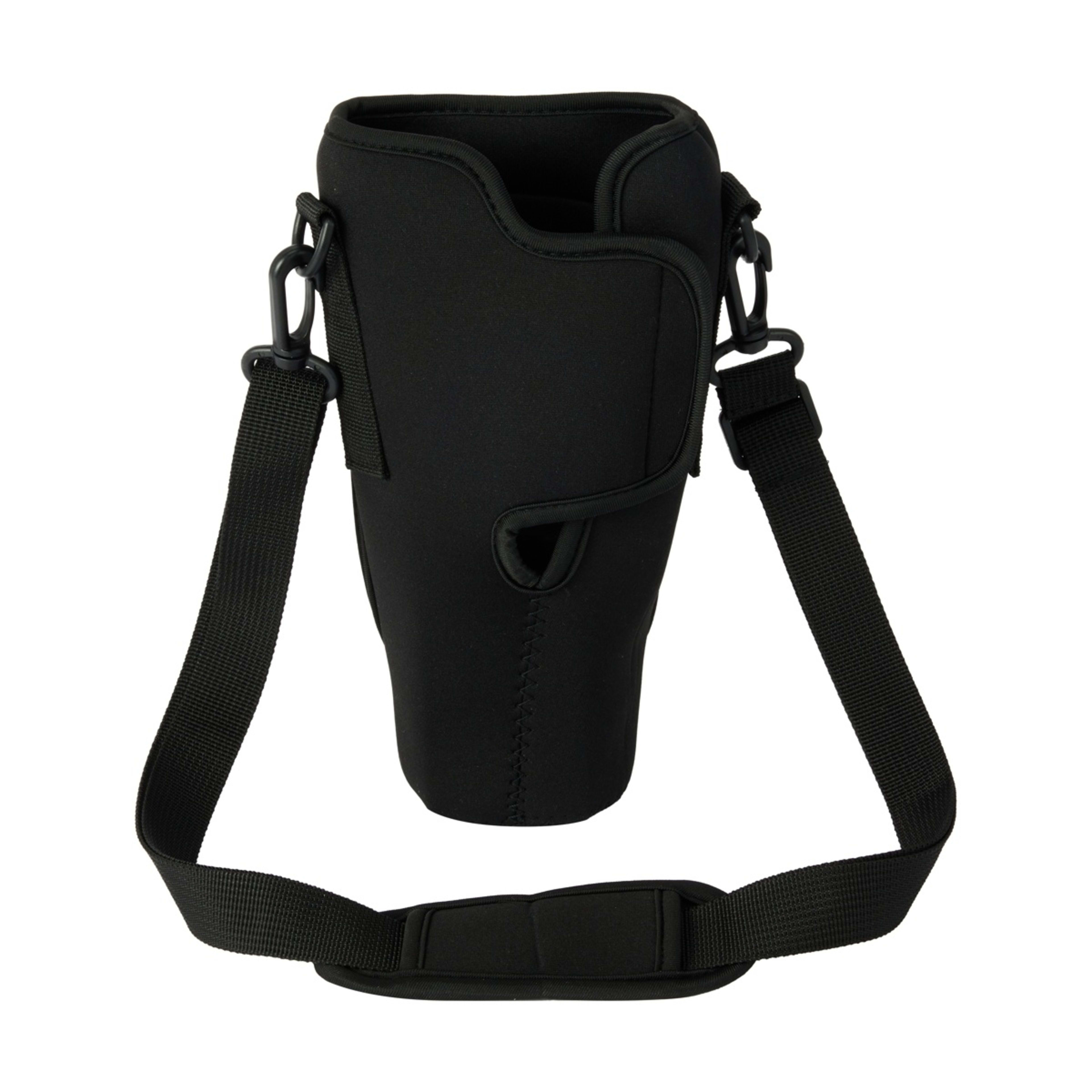 4 Black Jumbo Tumbler Bag with Pocket, 4 of 7