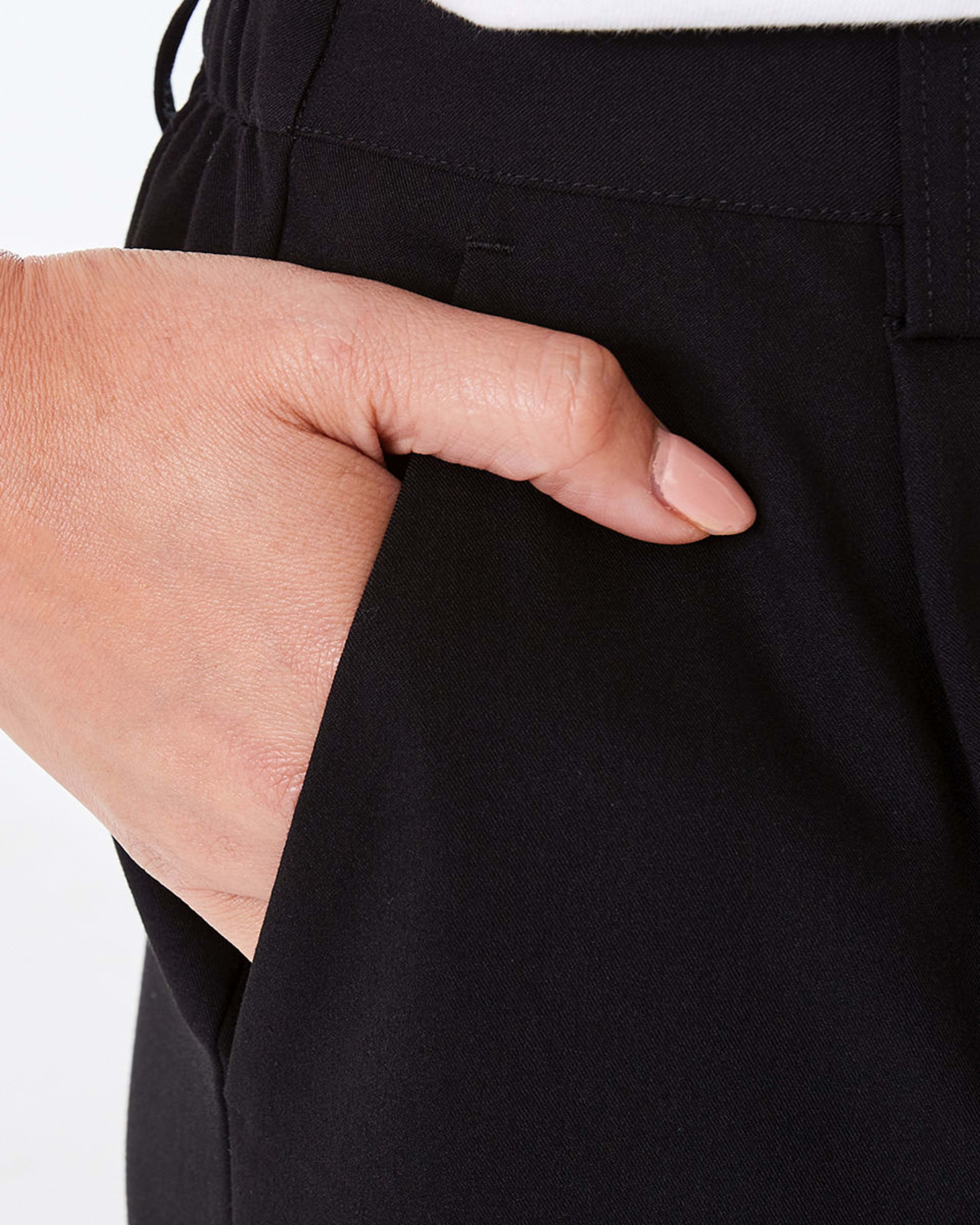 6 Tailored Pants Black, 6 of 9