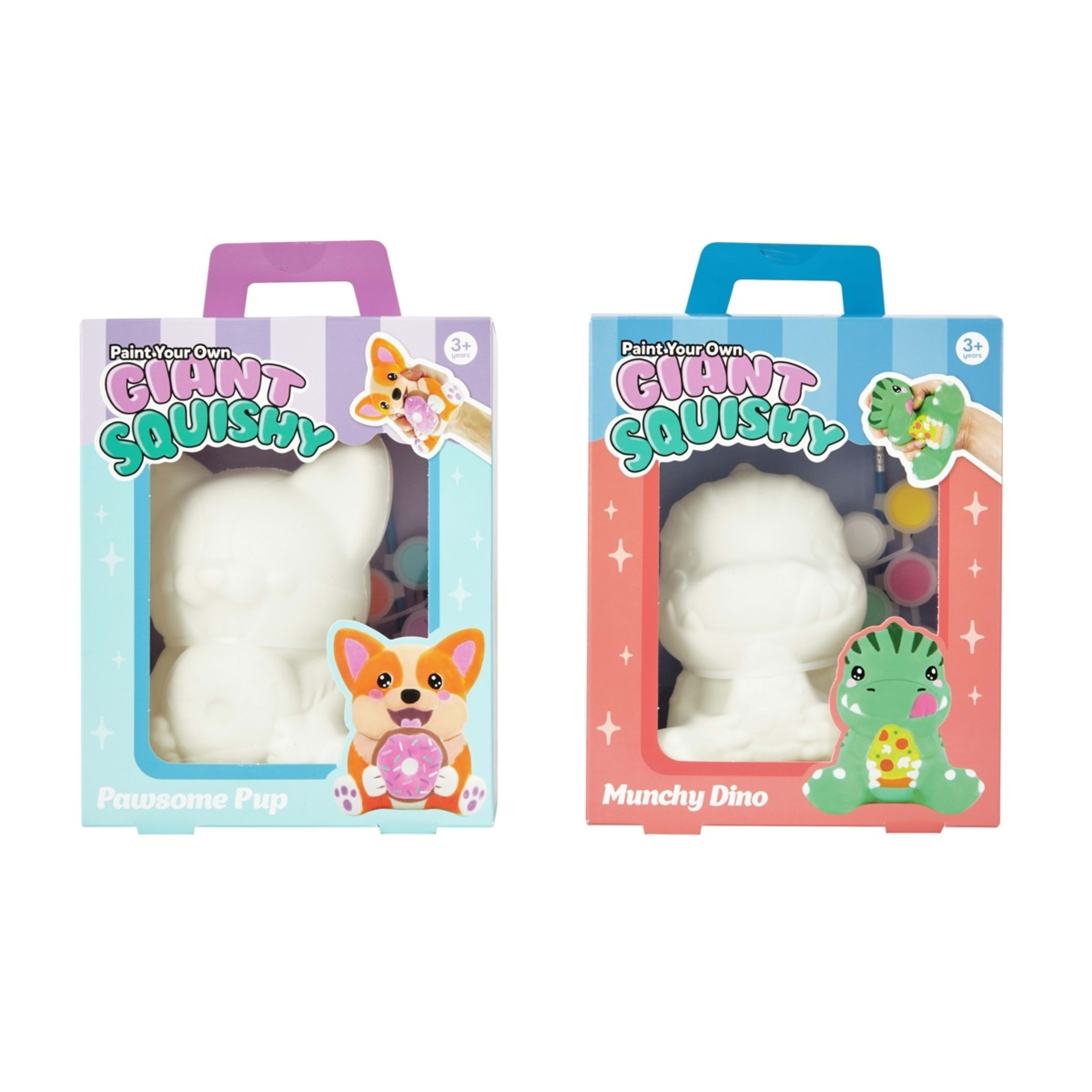 1 Paint Your Own Giant Squishy Kit - Assorted