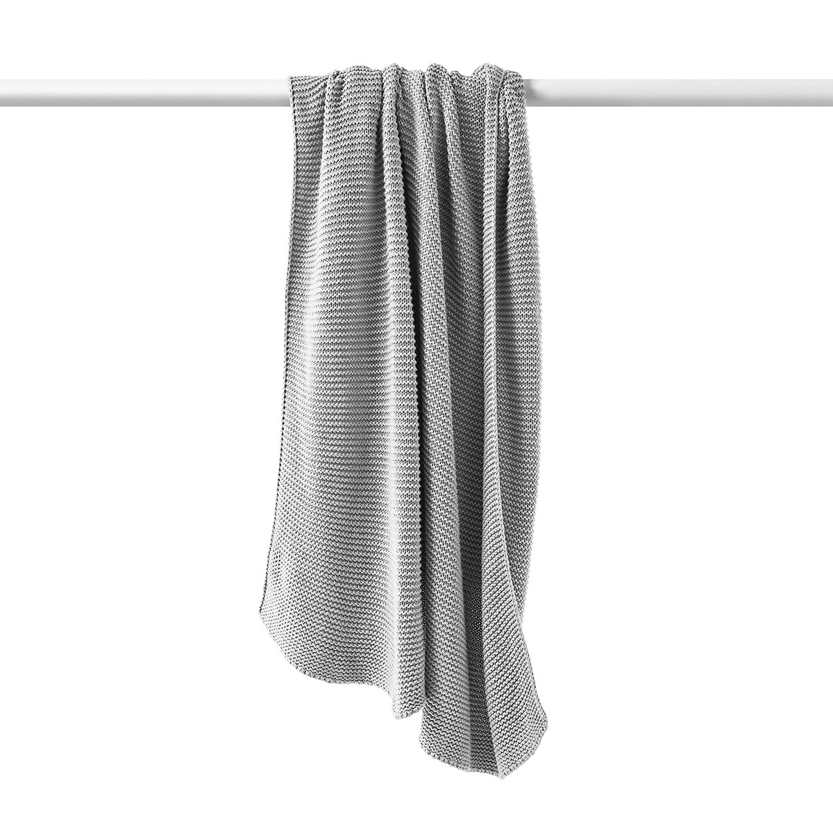 Chunky Knit Throw Grey Kmart NZ