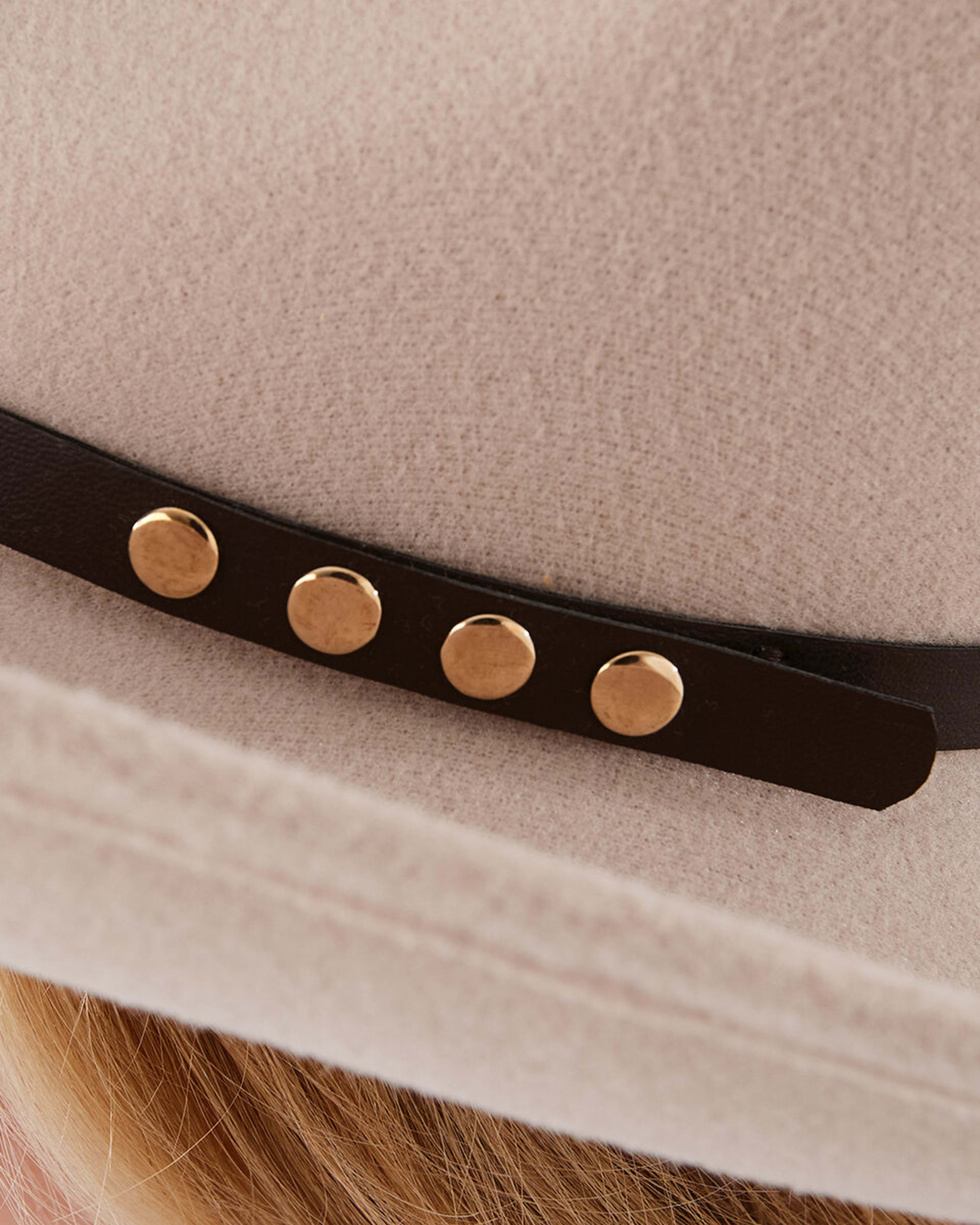 4 Trim Cowboy Hat Beige, 4 of 4