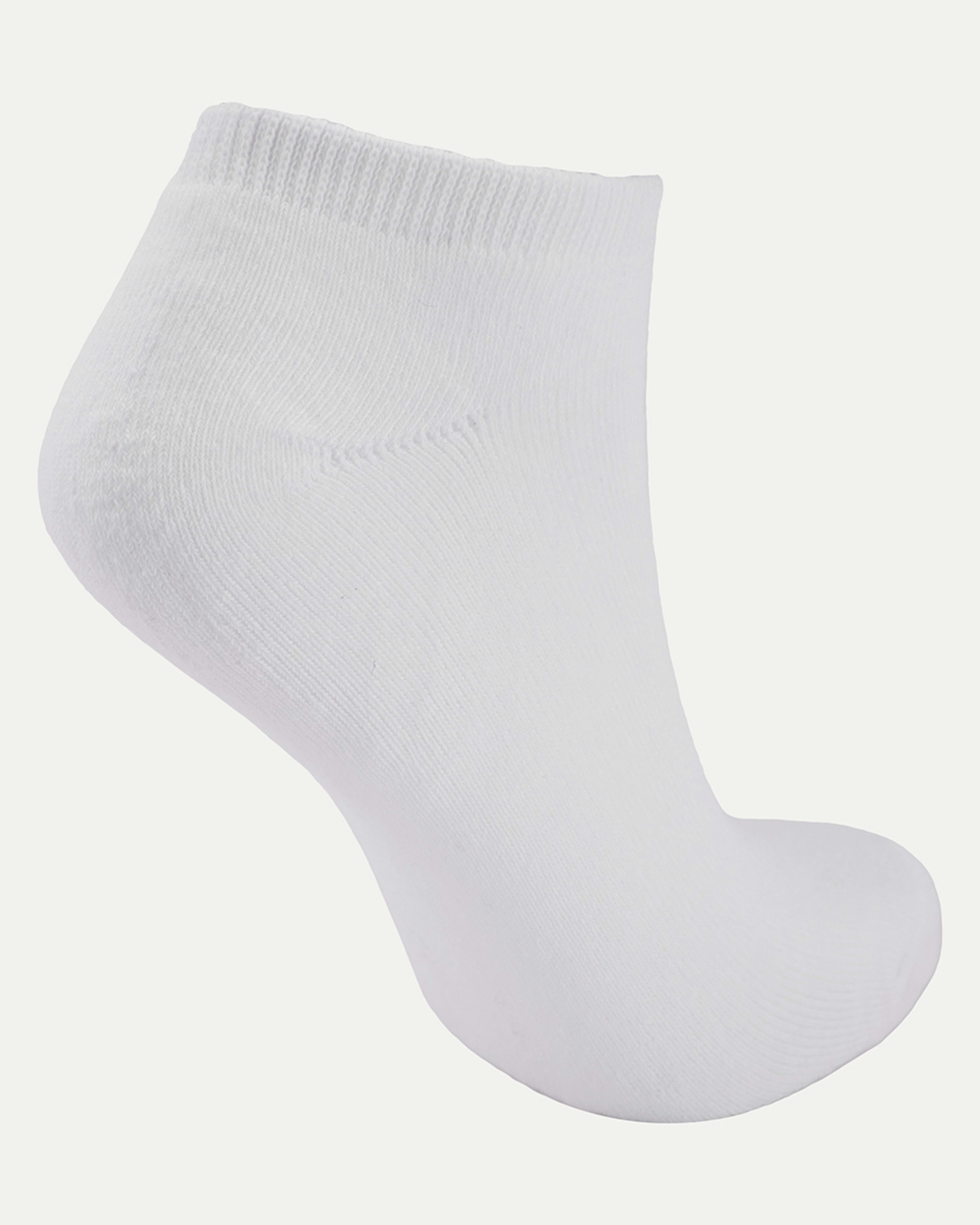 2 5 Pack Low Cut Socks WHITE, 2 of 3