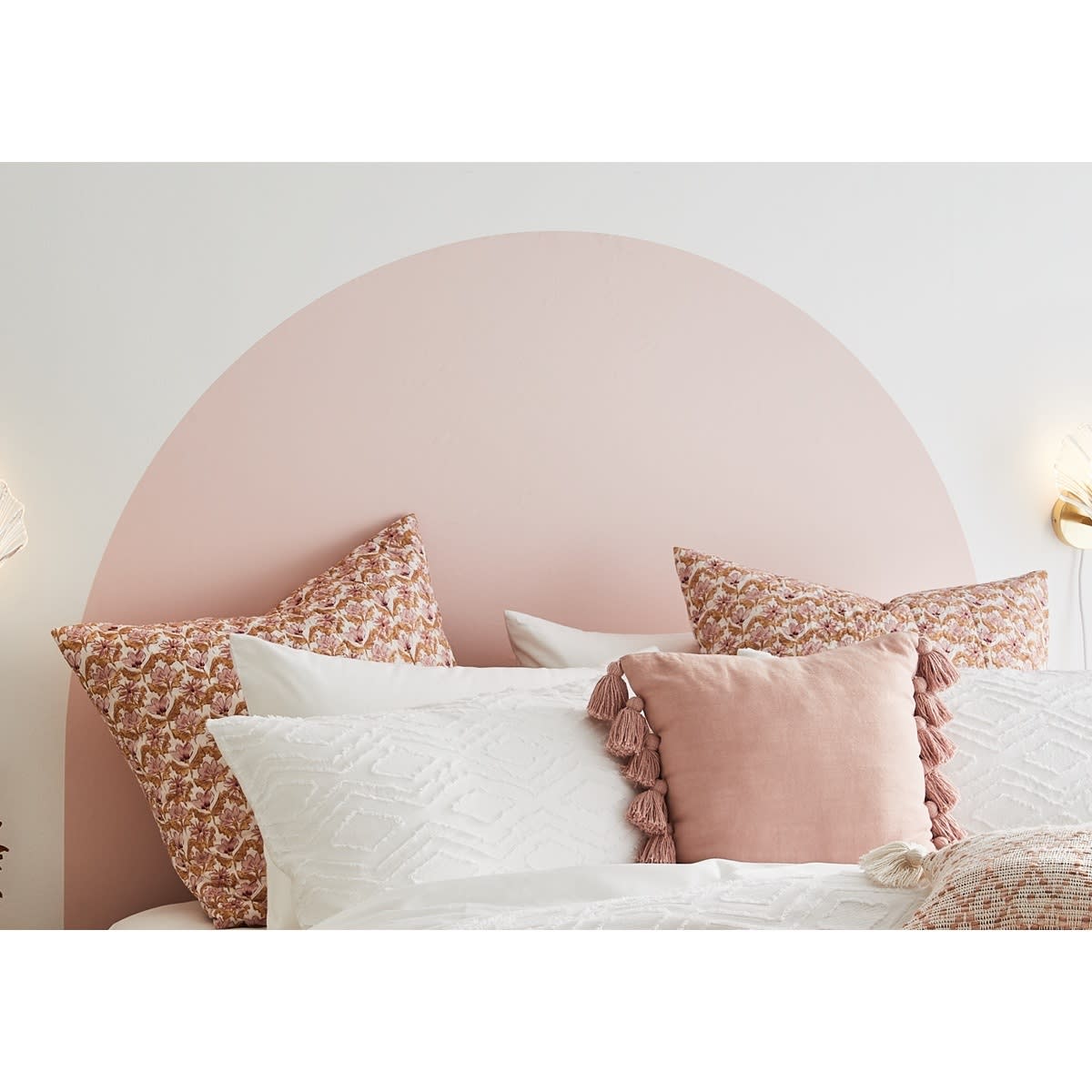 Self Adhesive Removable Bedhead Pink Kmart
