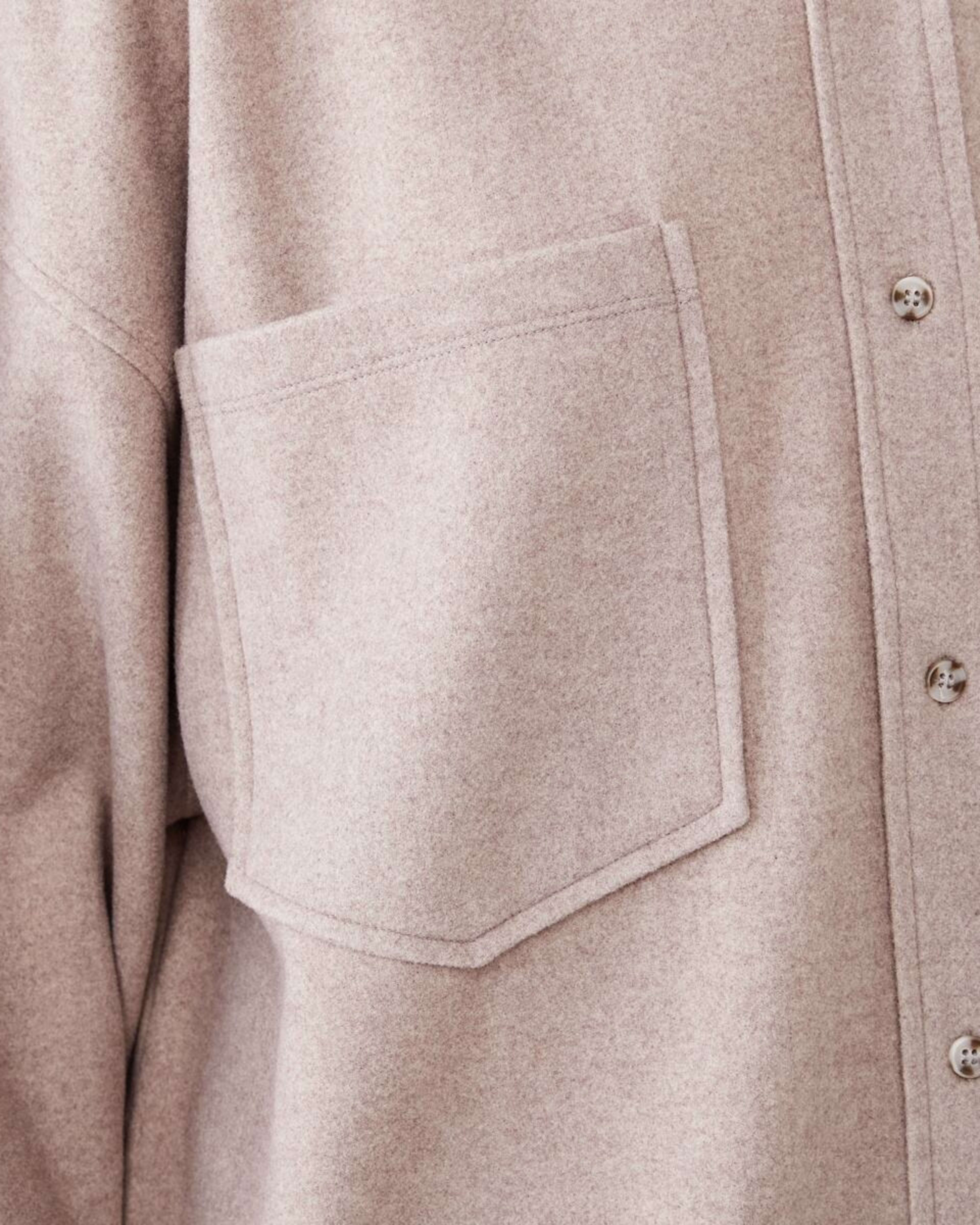 6 Long Sleeve Soft Touch Shirt Taupe Mrl, 6 of 7