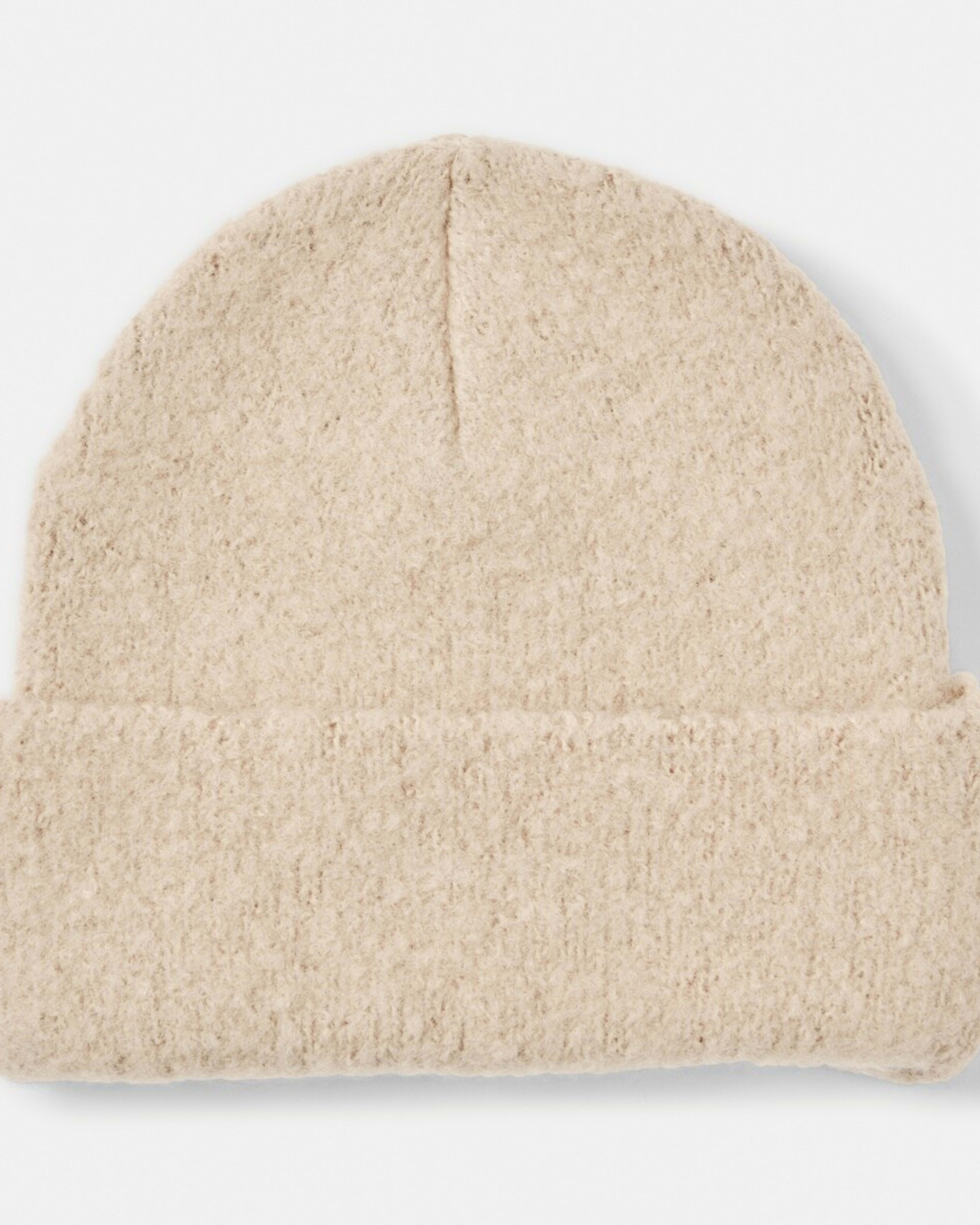1 Fluffy Beanie Bone Beige, 1 of 4
