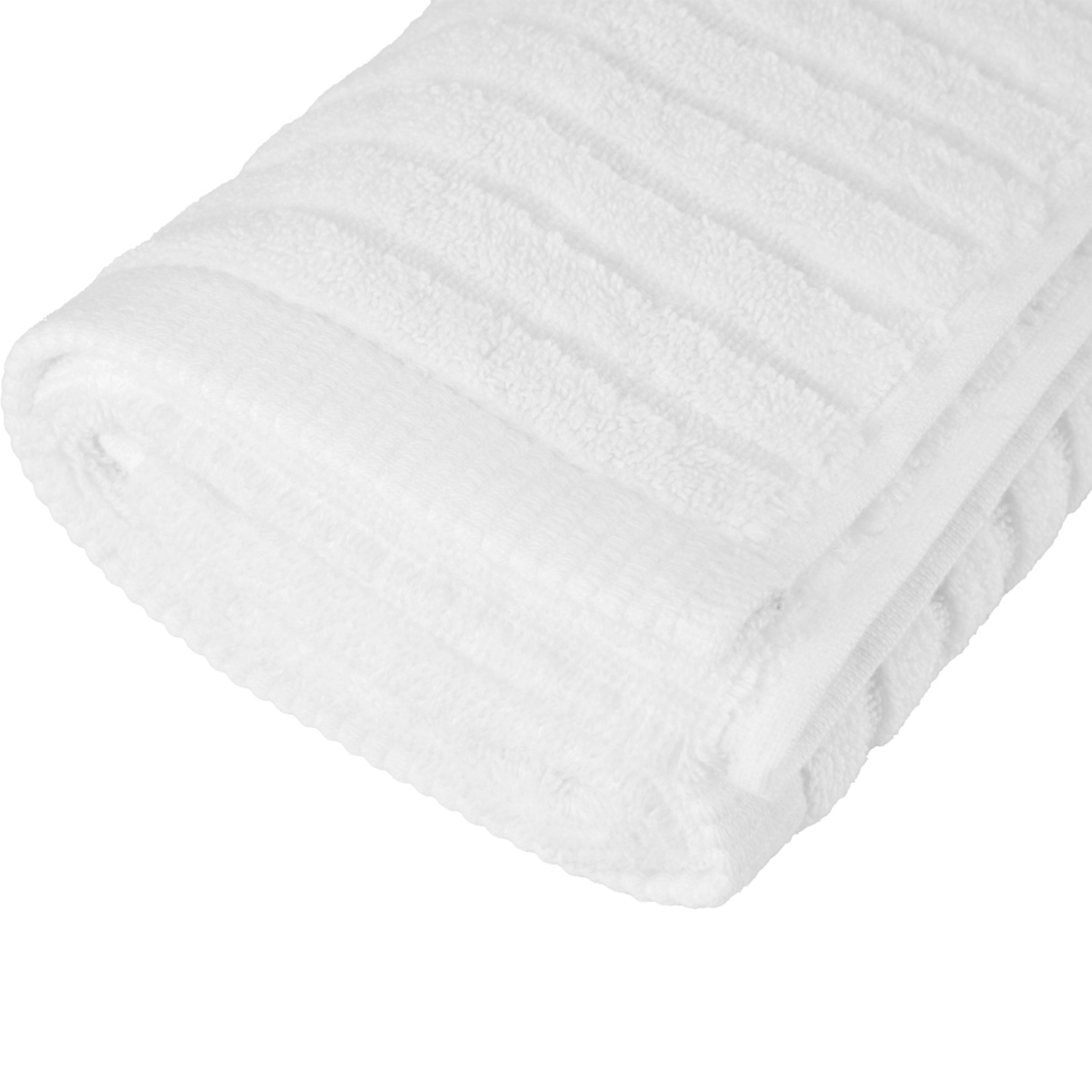 4 Australian Cotton Hand Towel - White, 4 of 5