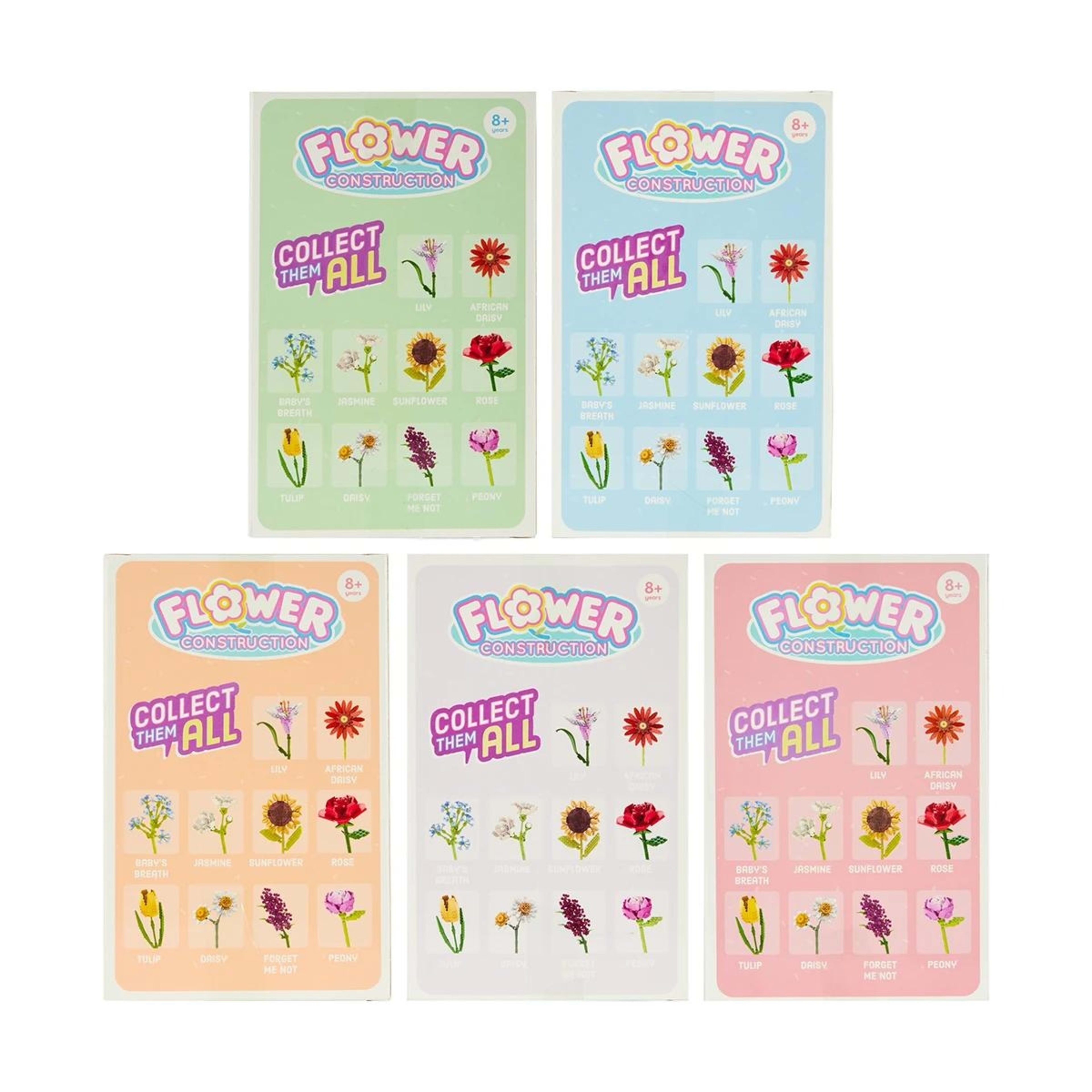 9 Flower Construction Kit - Assorted, 9 of 10