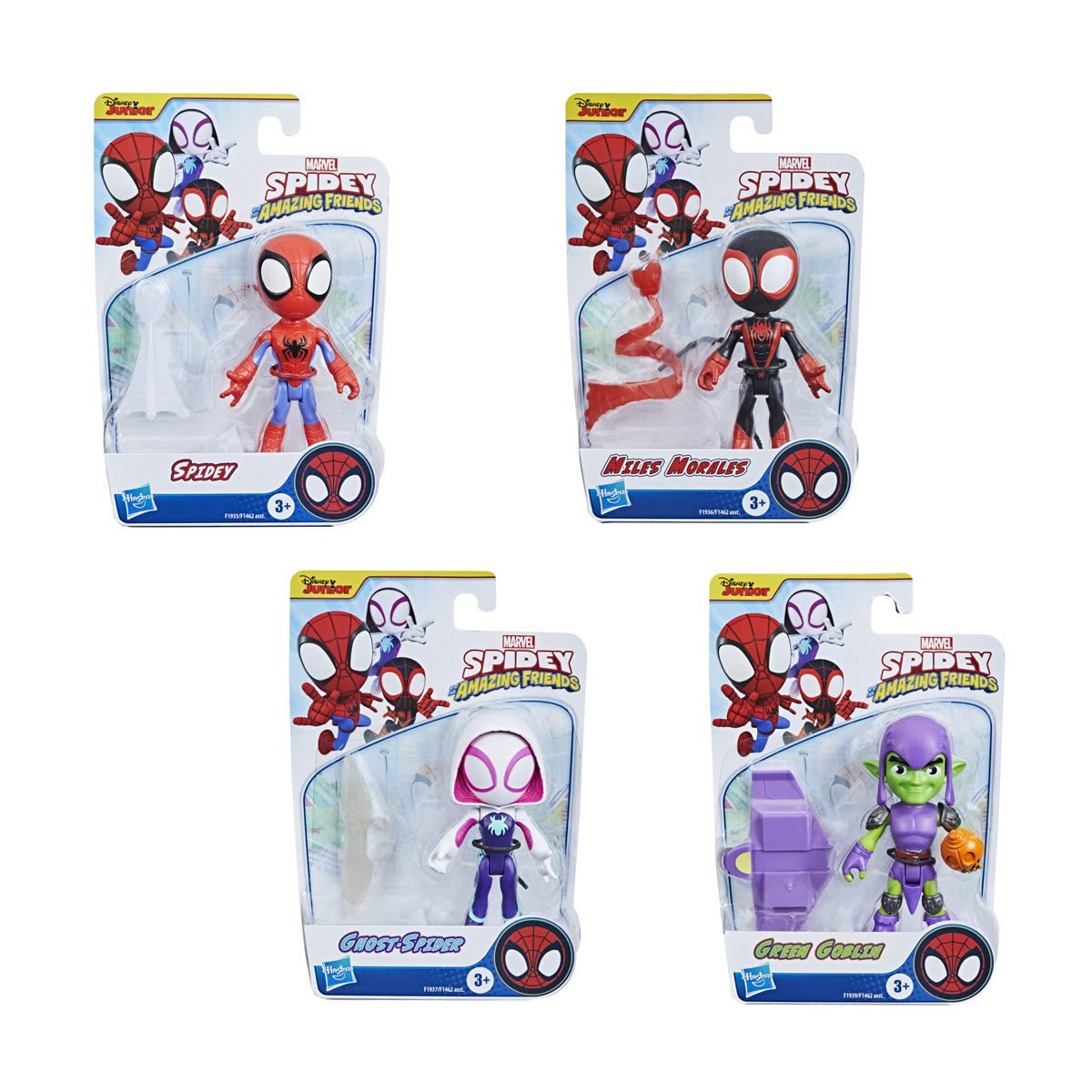 spidey and friends figures