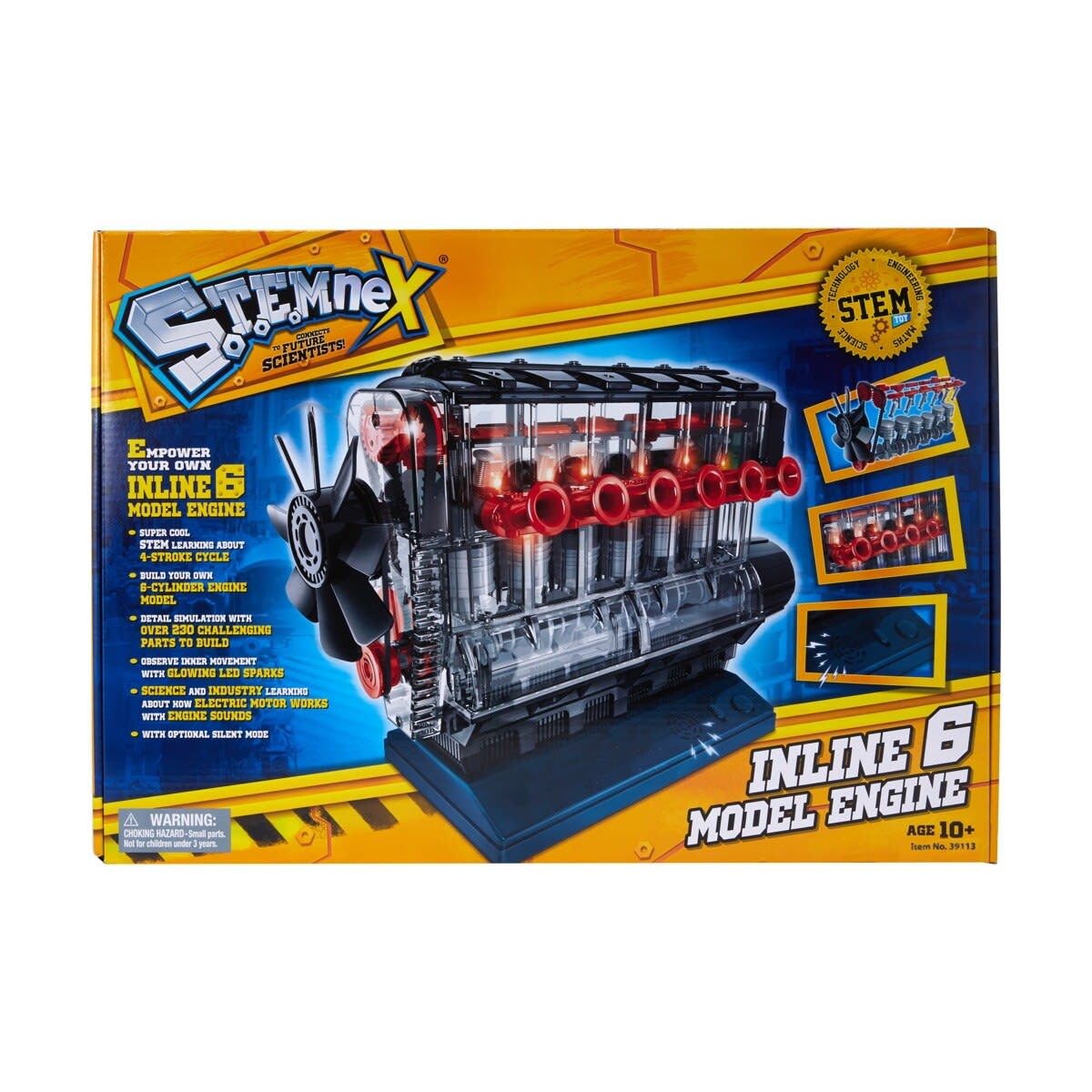 STEMnex Inline 6 Model Engine Toy Kmart