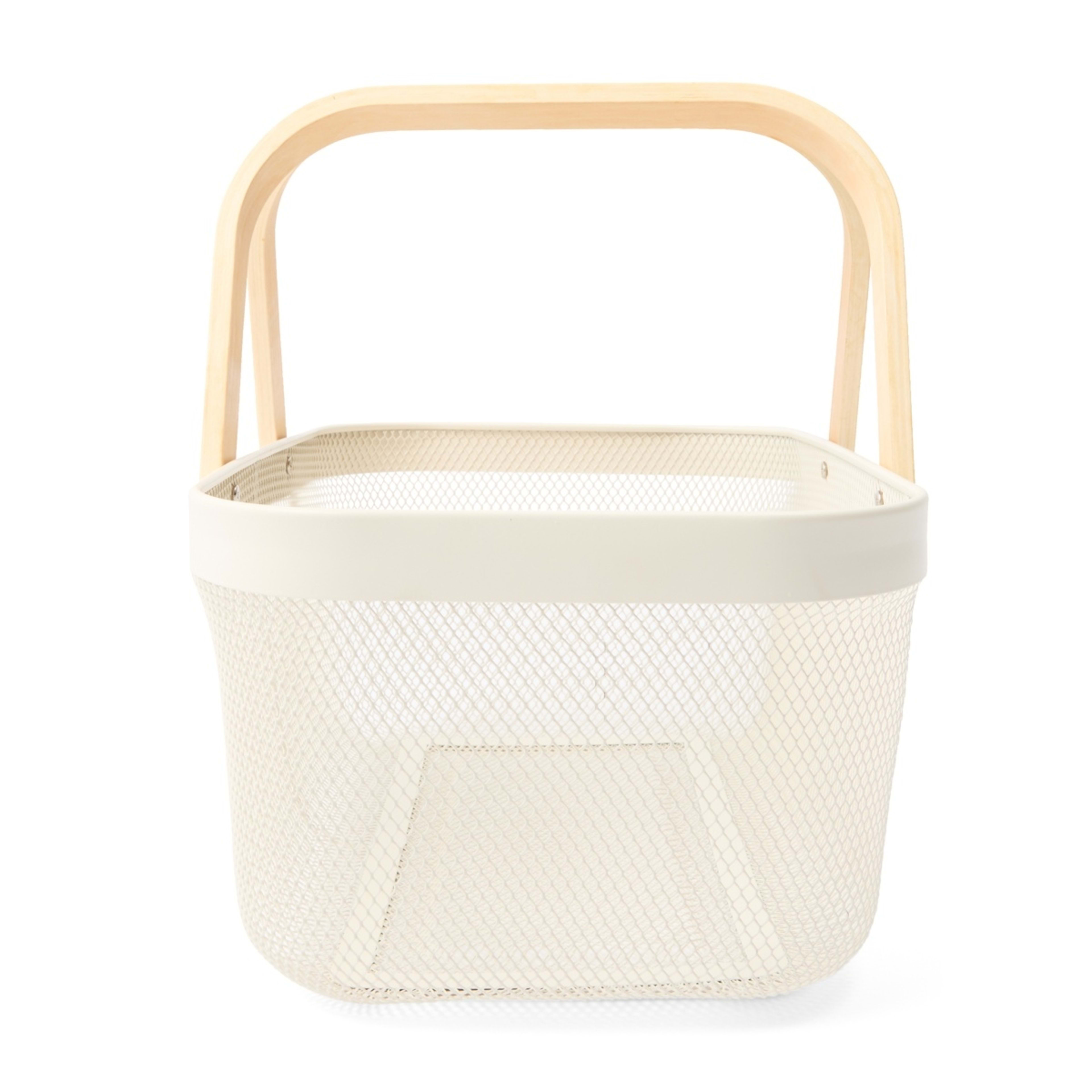 4 Mesh Basket - Large, White, 4 of 7