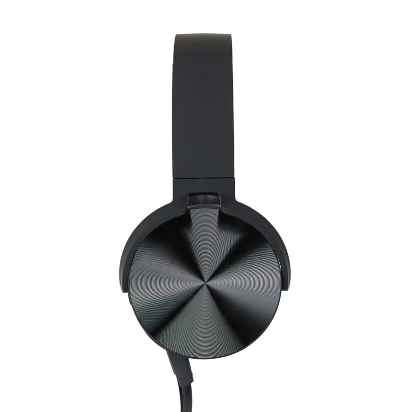 OnEar Wired Headphones Black Kmart