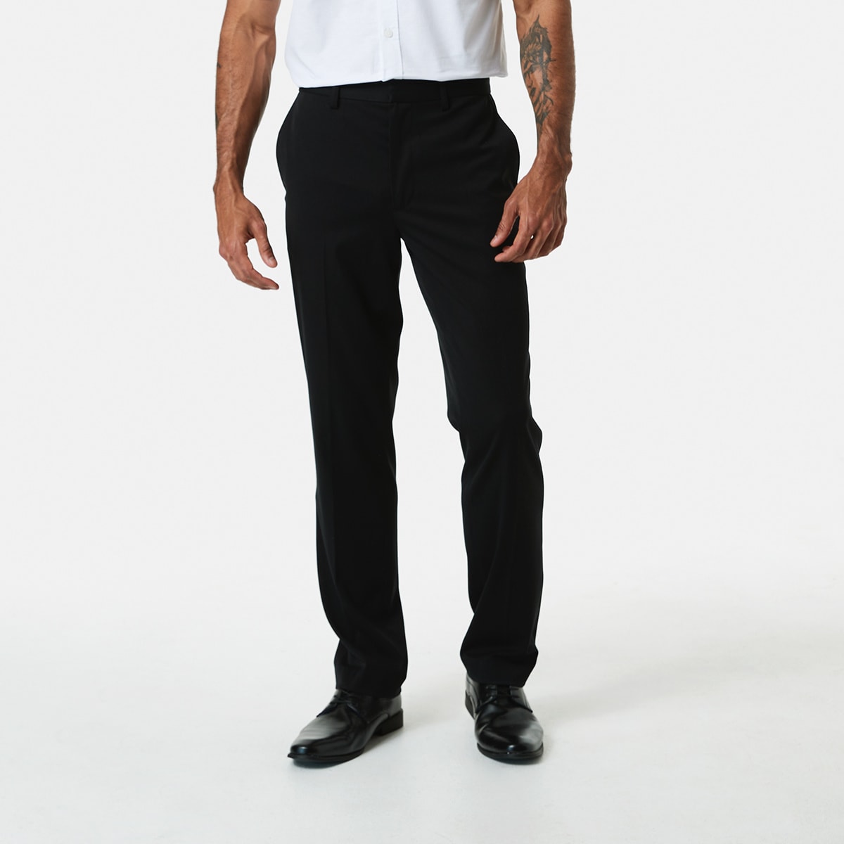 2023 Suit Pants Men Slim Business Dress Pants Office Casual Suit Trousers  Mens Straight Solid Fashion Suit Pants Man size 36