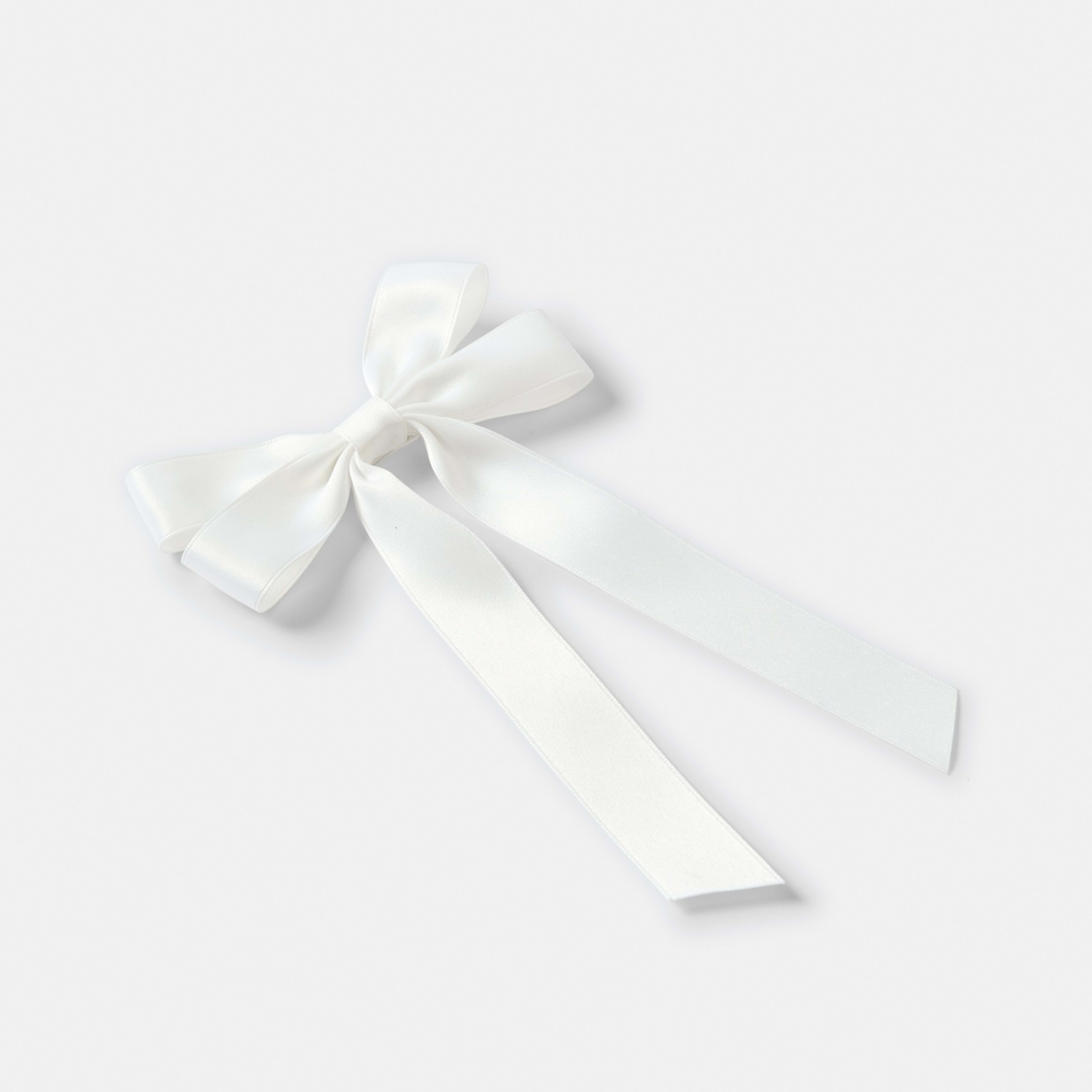 2 Cream Large Bow Hair Clip, 2 of 4