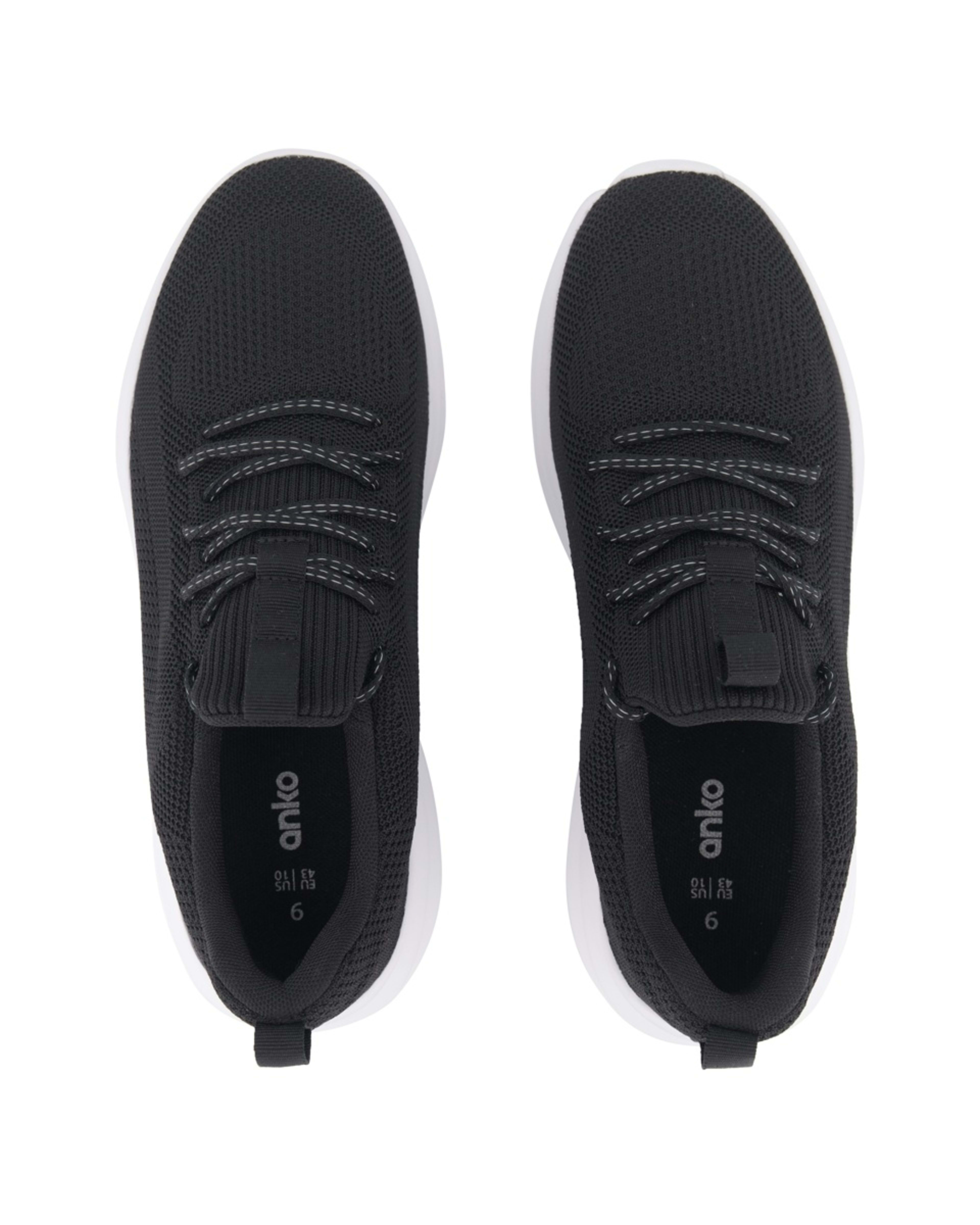 2 Lace-Up Sneakers Black, 2 of 5