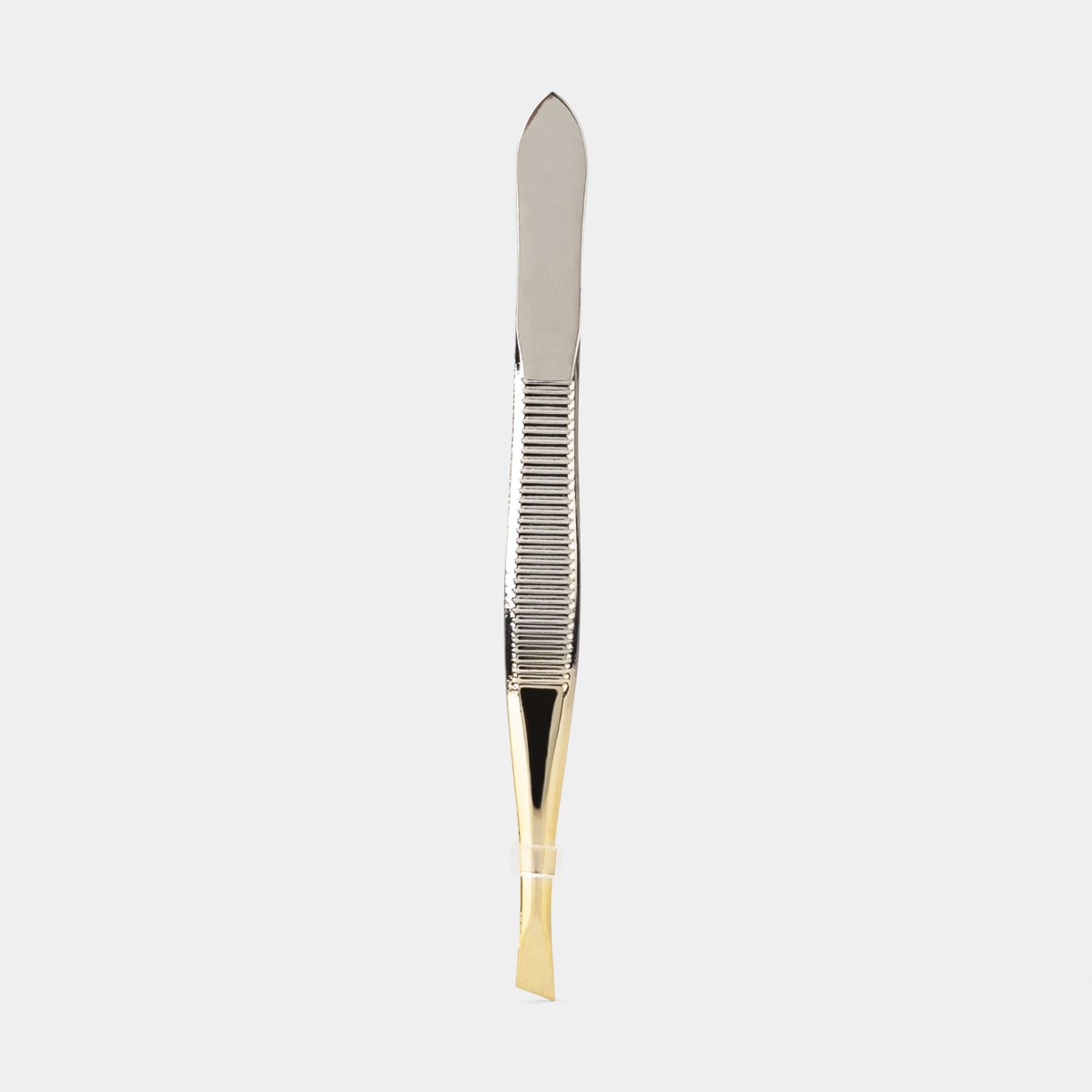 Gold Look Plated Slant Tip Tweezers Kmart