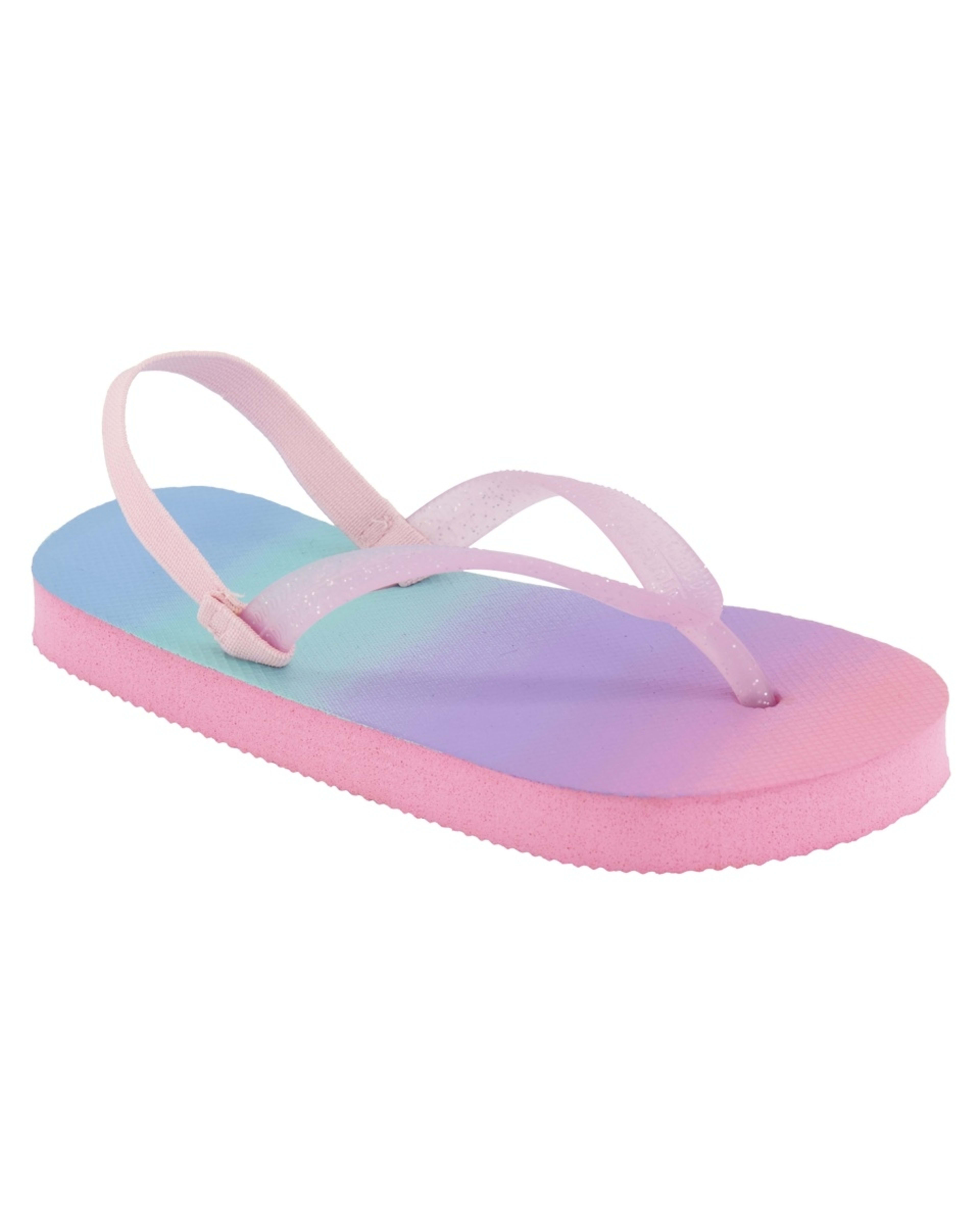 1 Junior Print Thongs PINK GIRLS OMBRE, 1 of 3