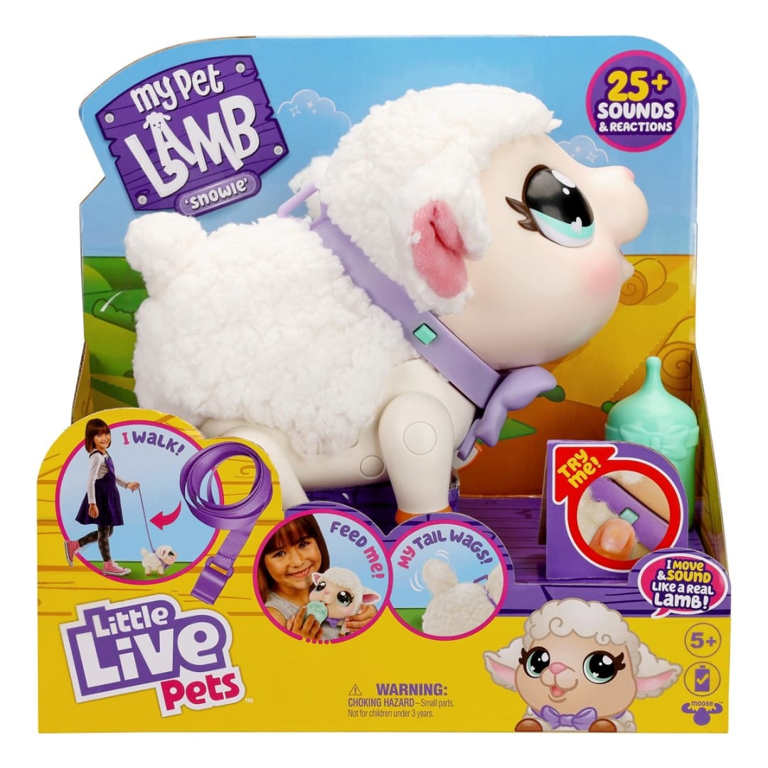 Little Live Pets My Pet Lamb Snowie Kmart NZ
