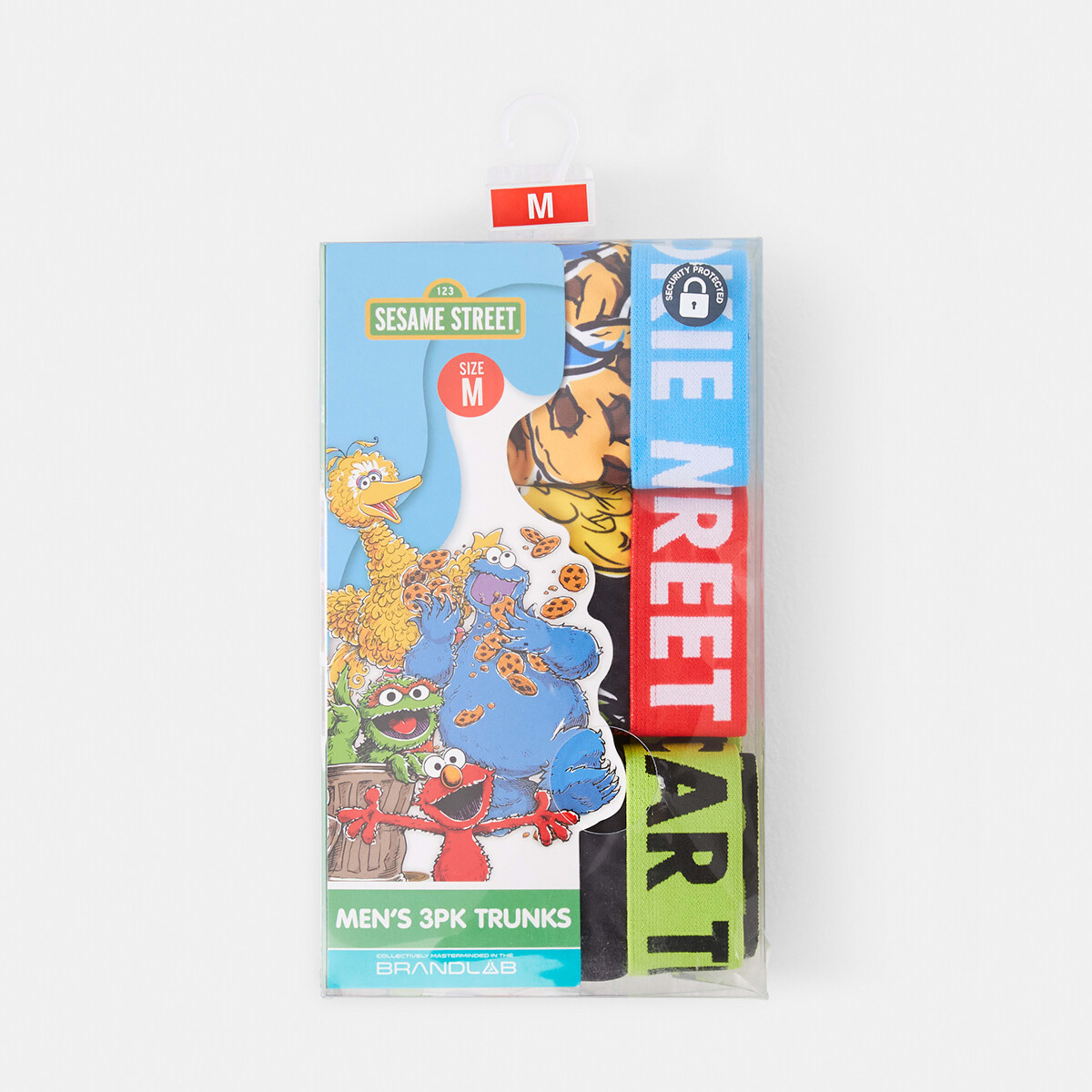 9 3 Pack Sesame Street License Trunks Sesamestrt, 9 of 9