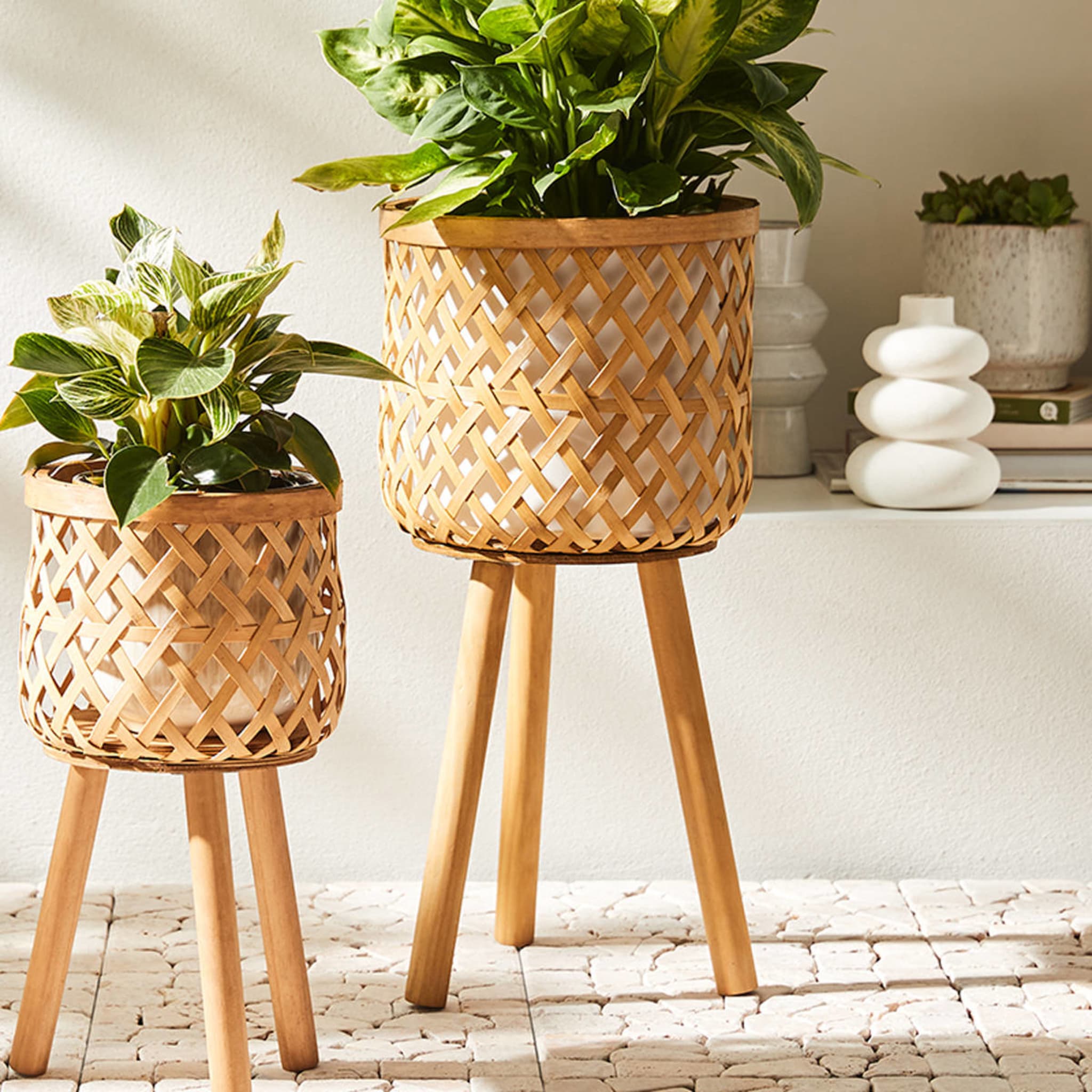 Bamboo Pot Holder Kmart