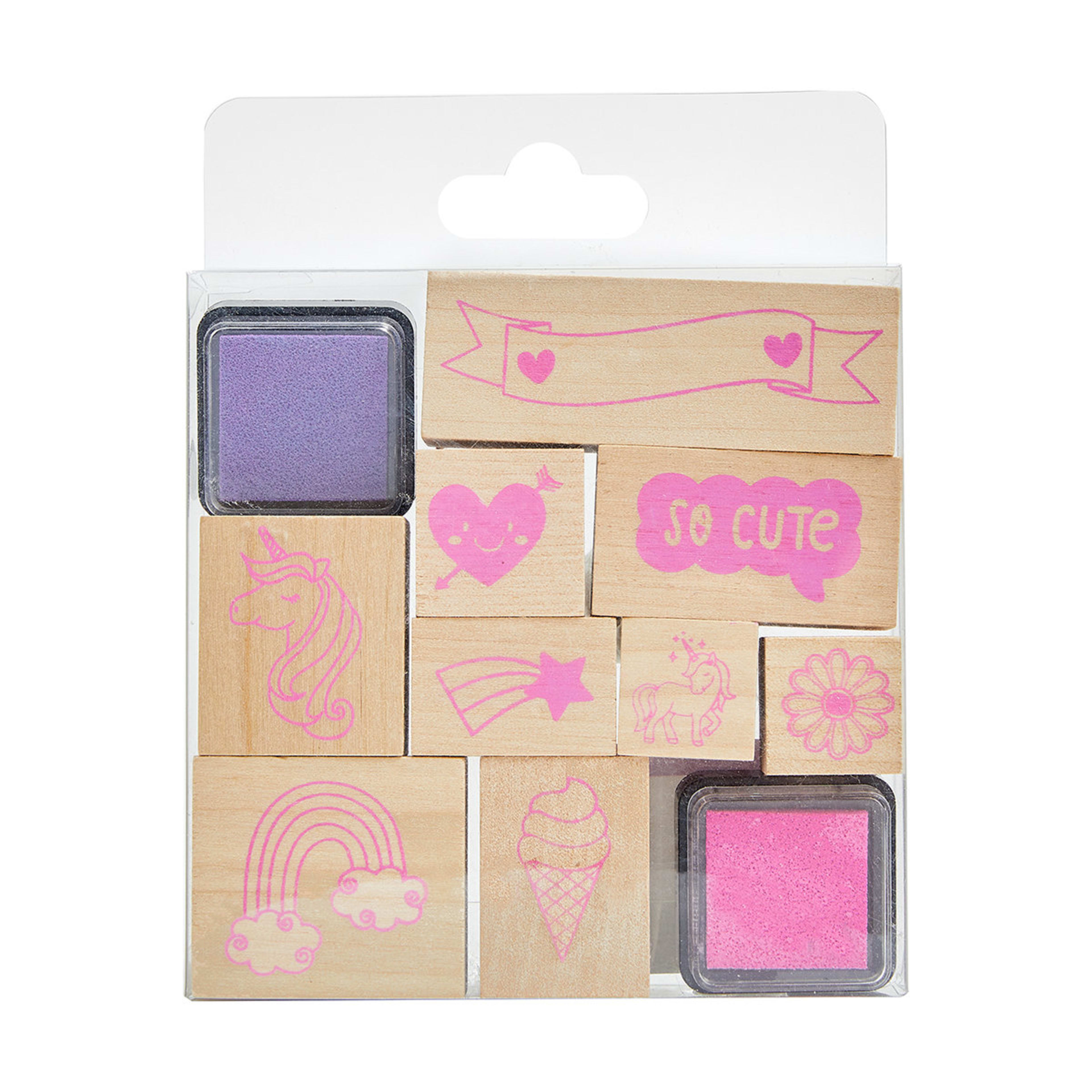 Ink Wooden Stamps Kmart