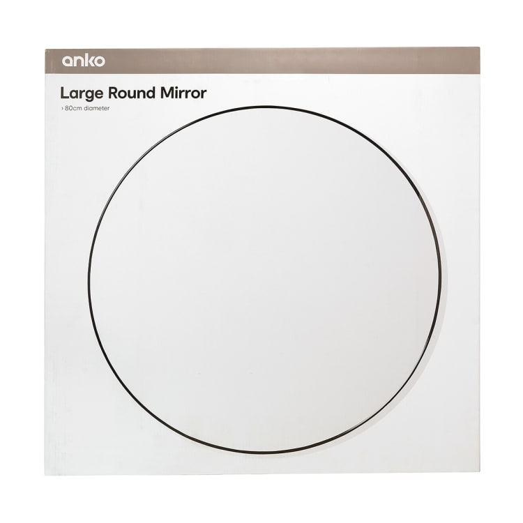 Large Round Mirror Kmart