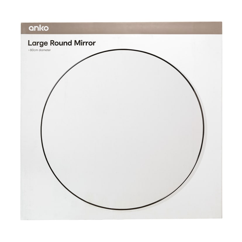 Large Round Mirror Kmart