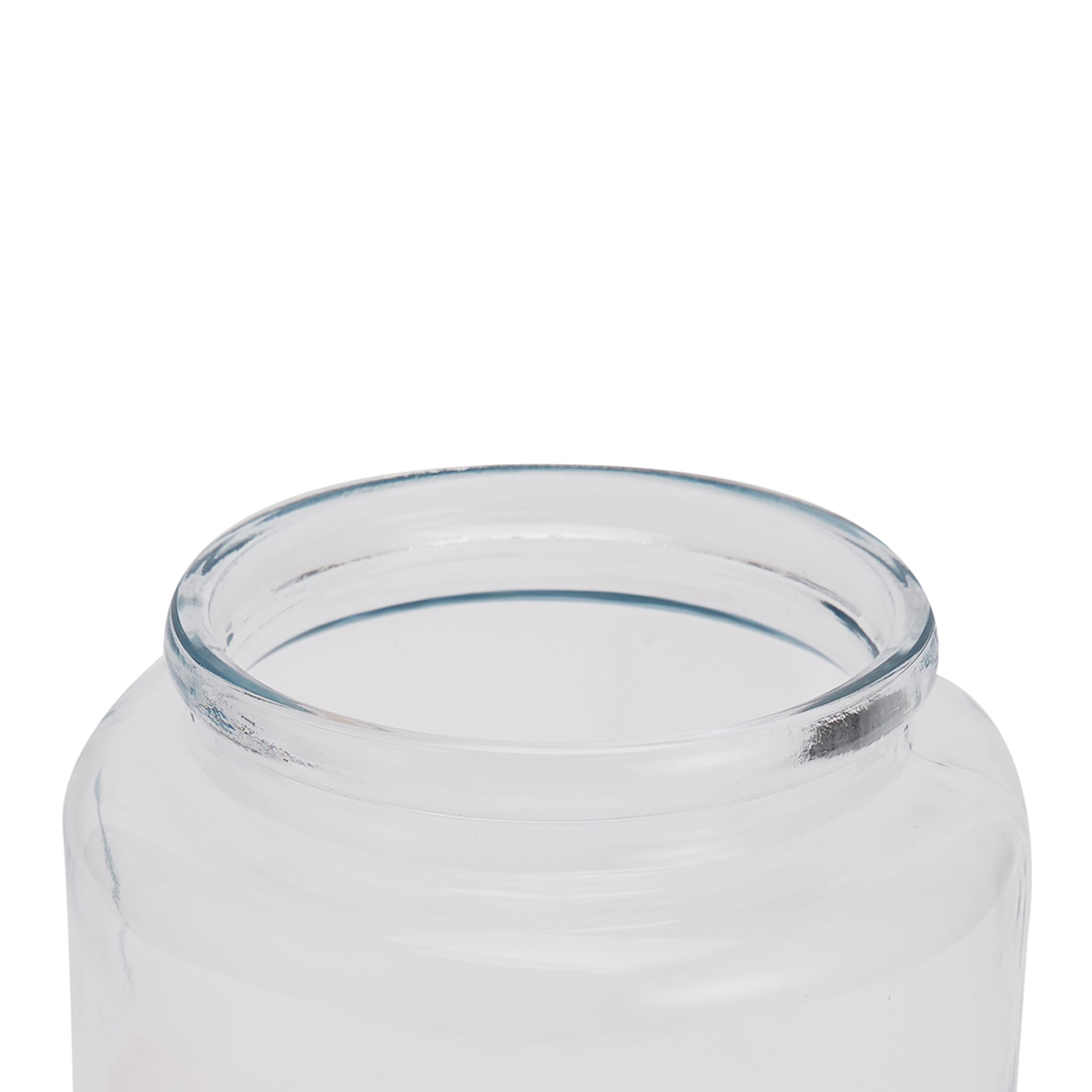 4L Glass Jar with Wood Lid Kmart