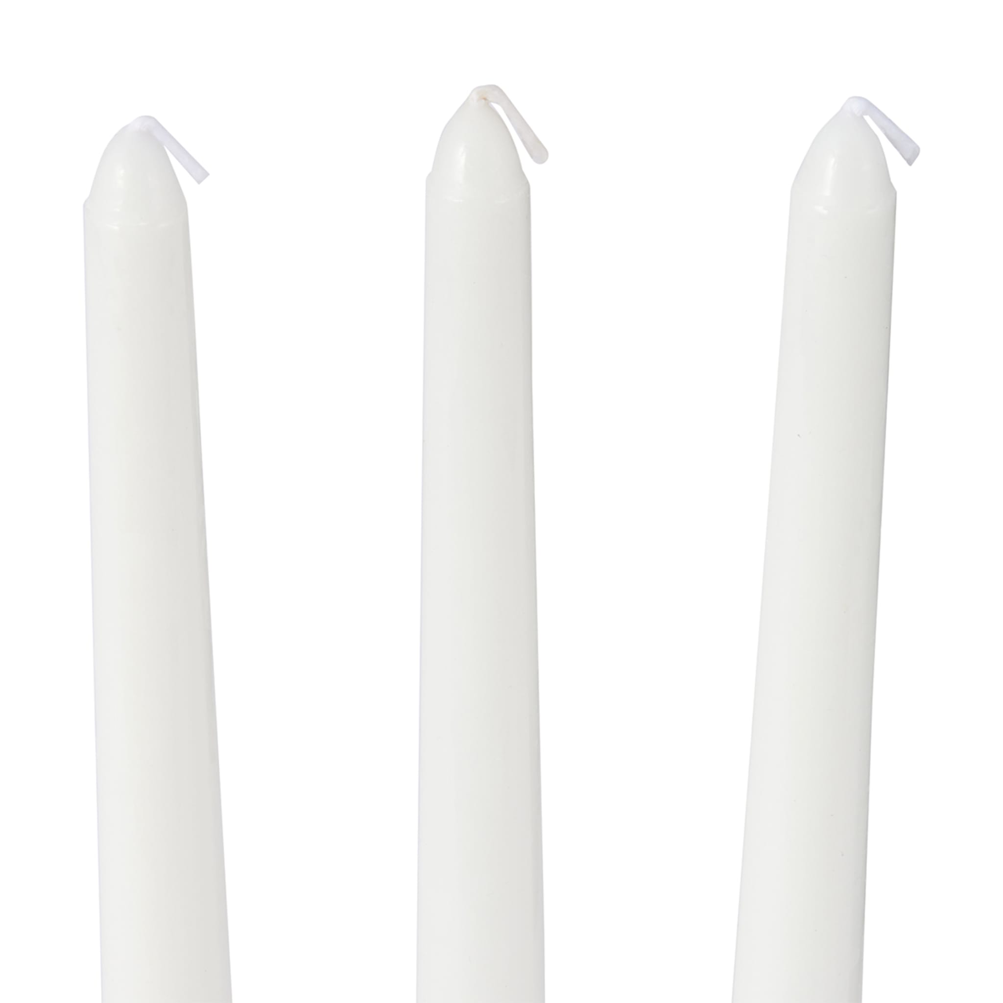 3 Pack White Taper Candles - Kmart