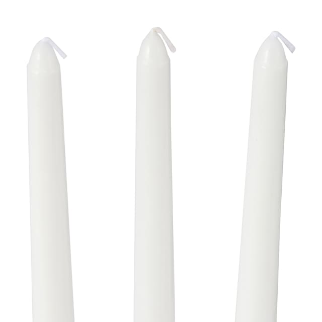 3 Pack White Taper Candles Kmart